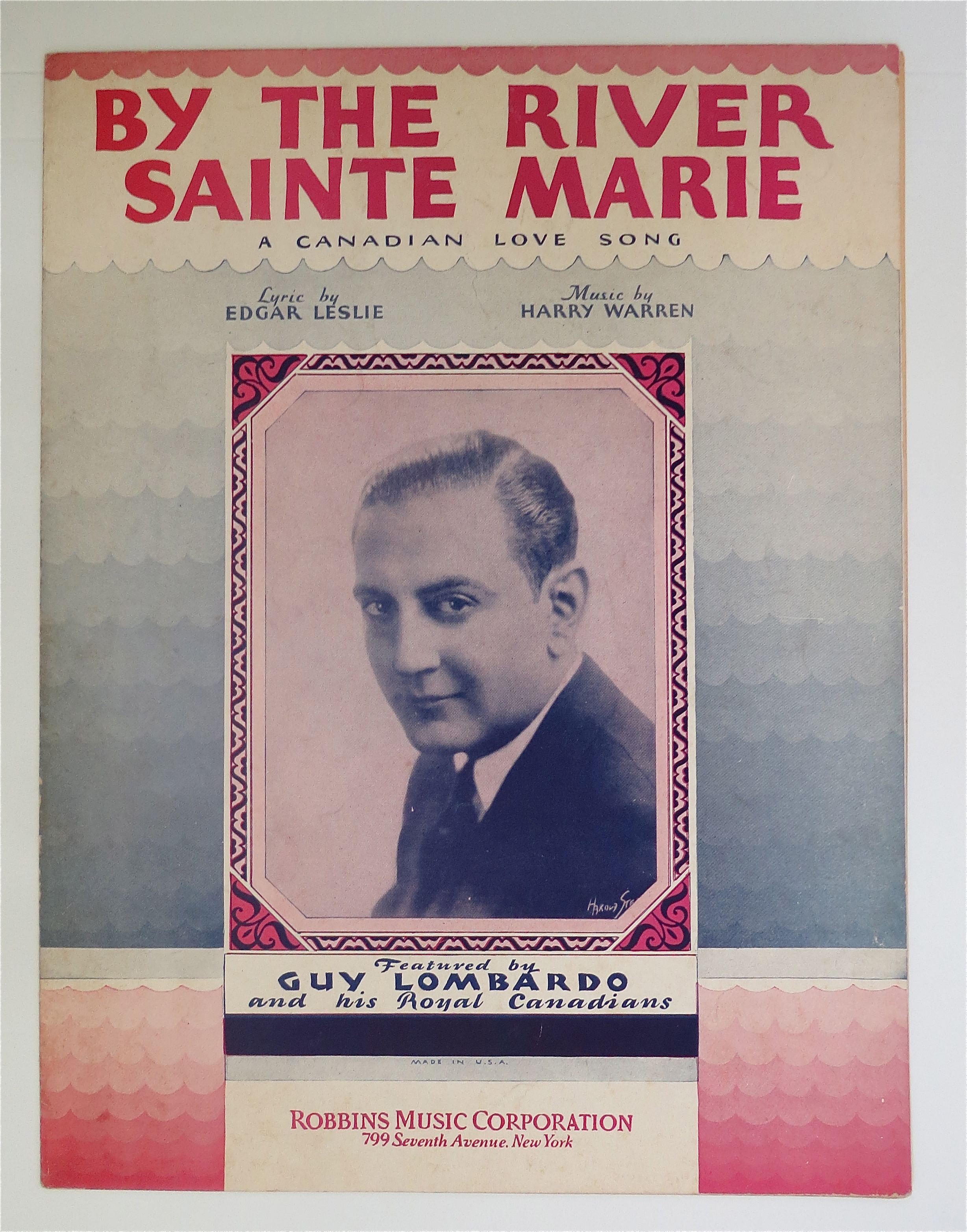 1931 By The River Sainte Marie By Leslie & Warren