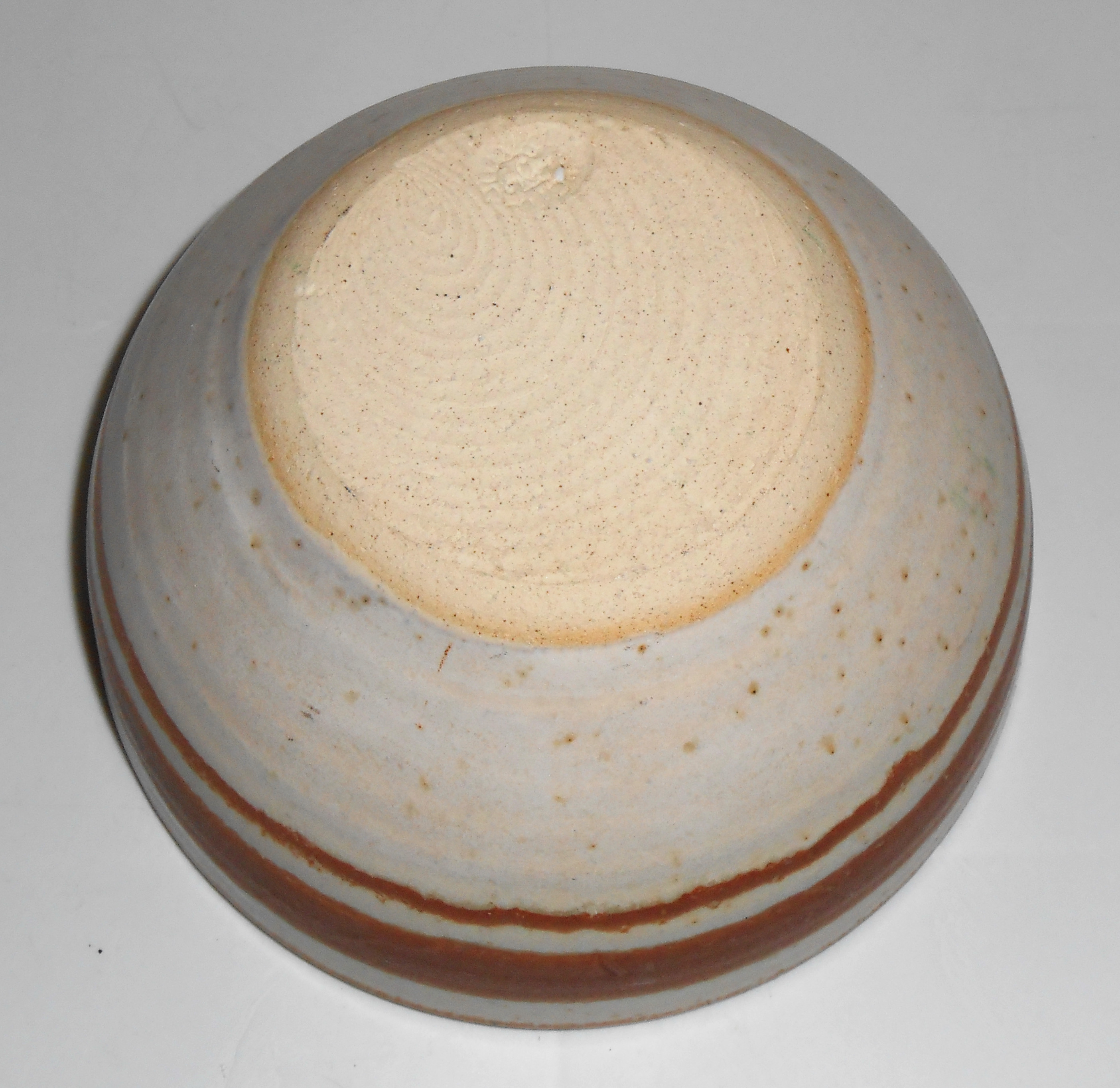 Bennett Welsh Studio Pottery Handmade Decorated Cereal