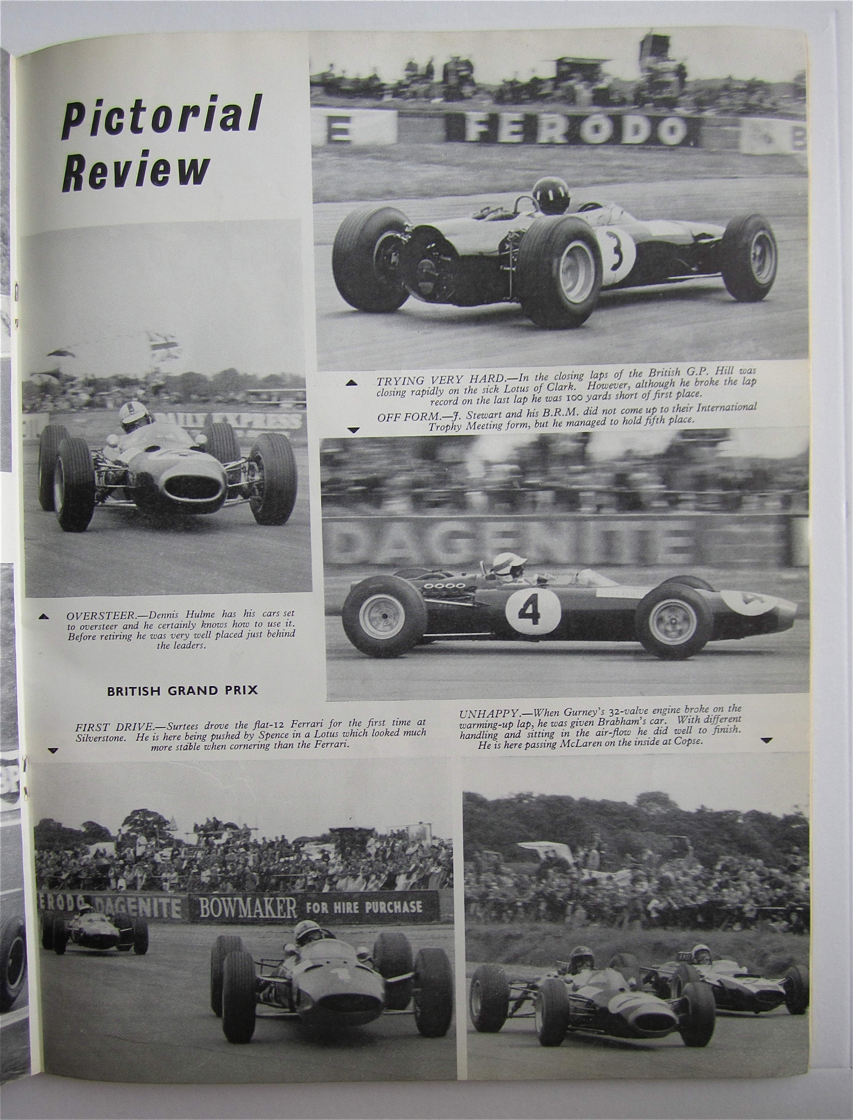Motor Sport Magazine August 1965 N.A.R.T. Again