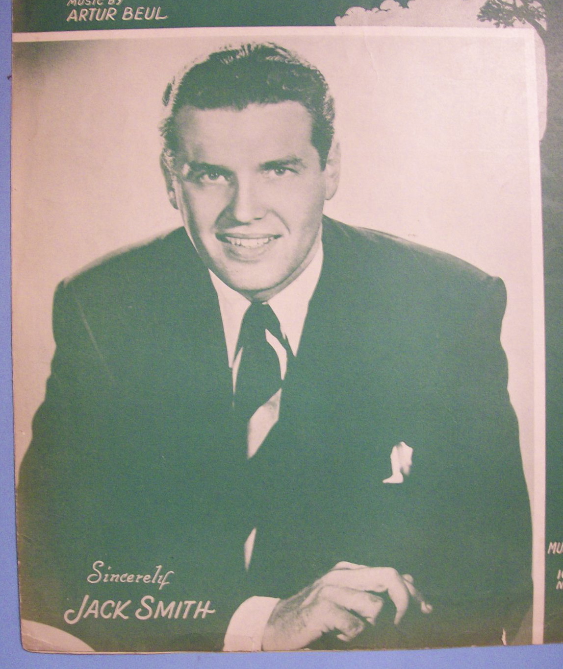 Sheet Music For 1949 Underneath The Linden Tree