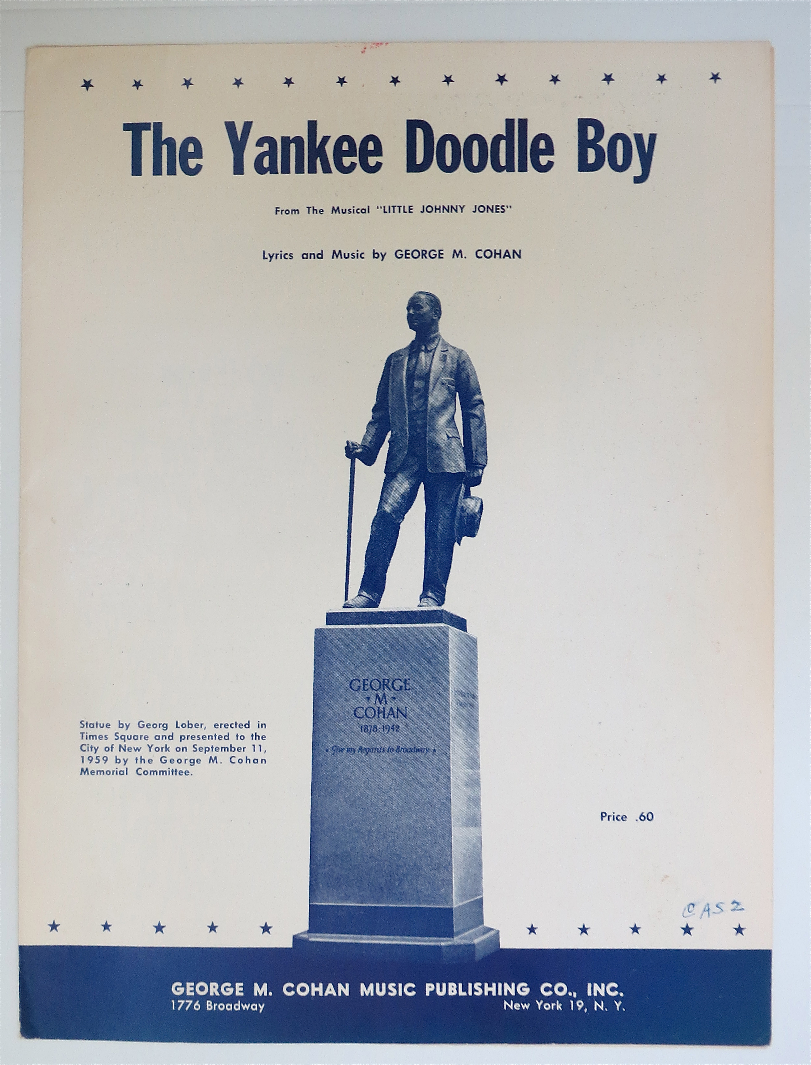 1931 The Yankee Doodle Boy By George M Cohan