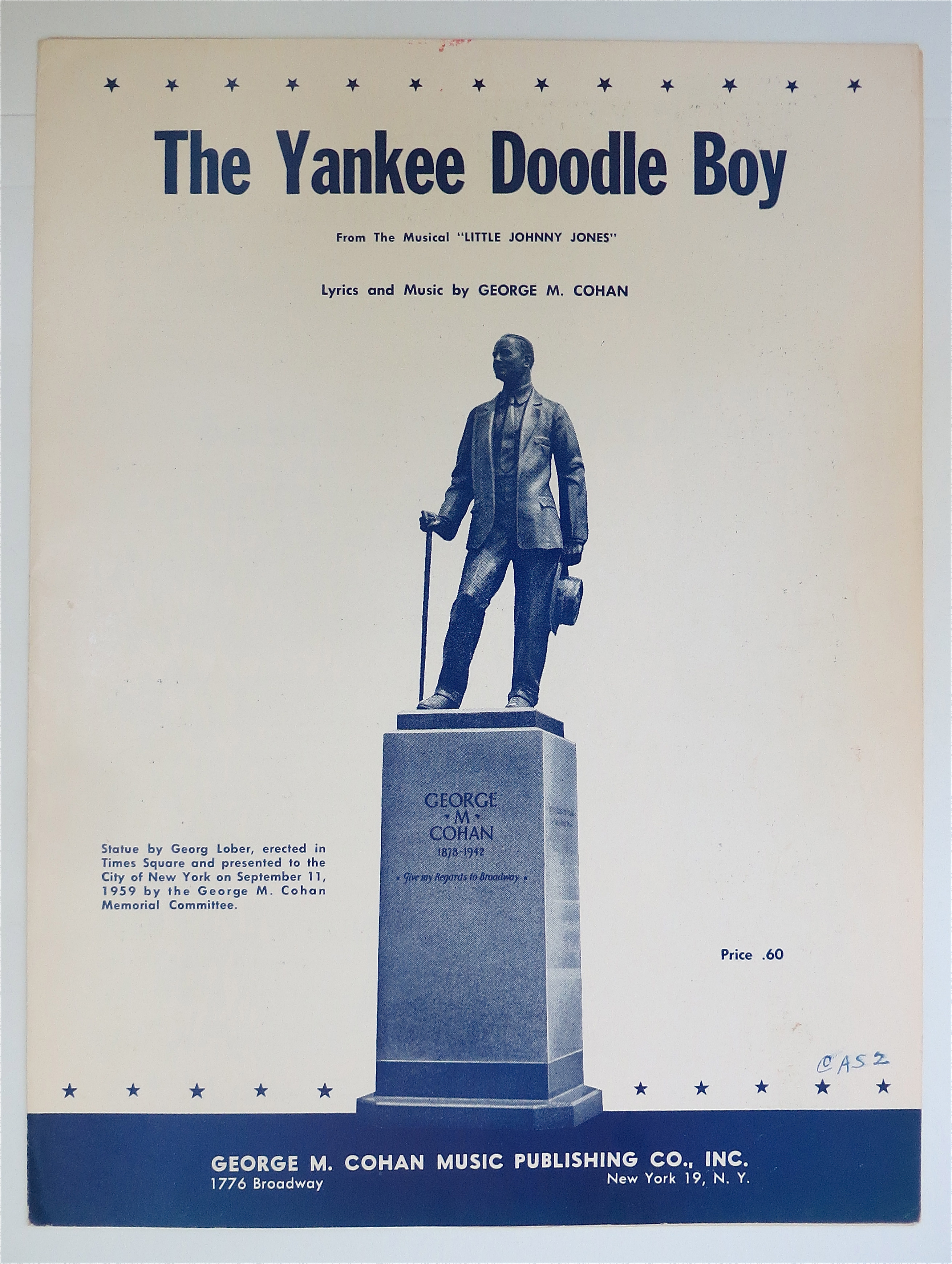 1931 The Yankee Doodle Boy By George M Cohan