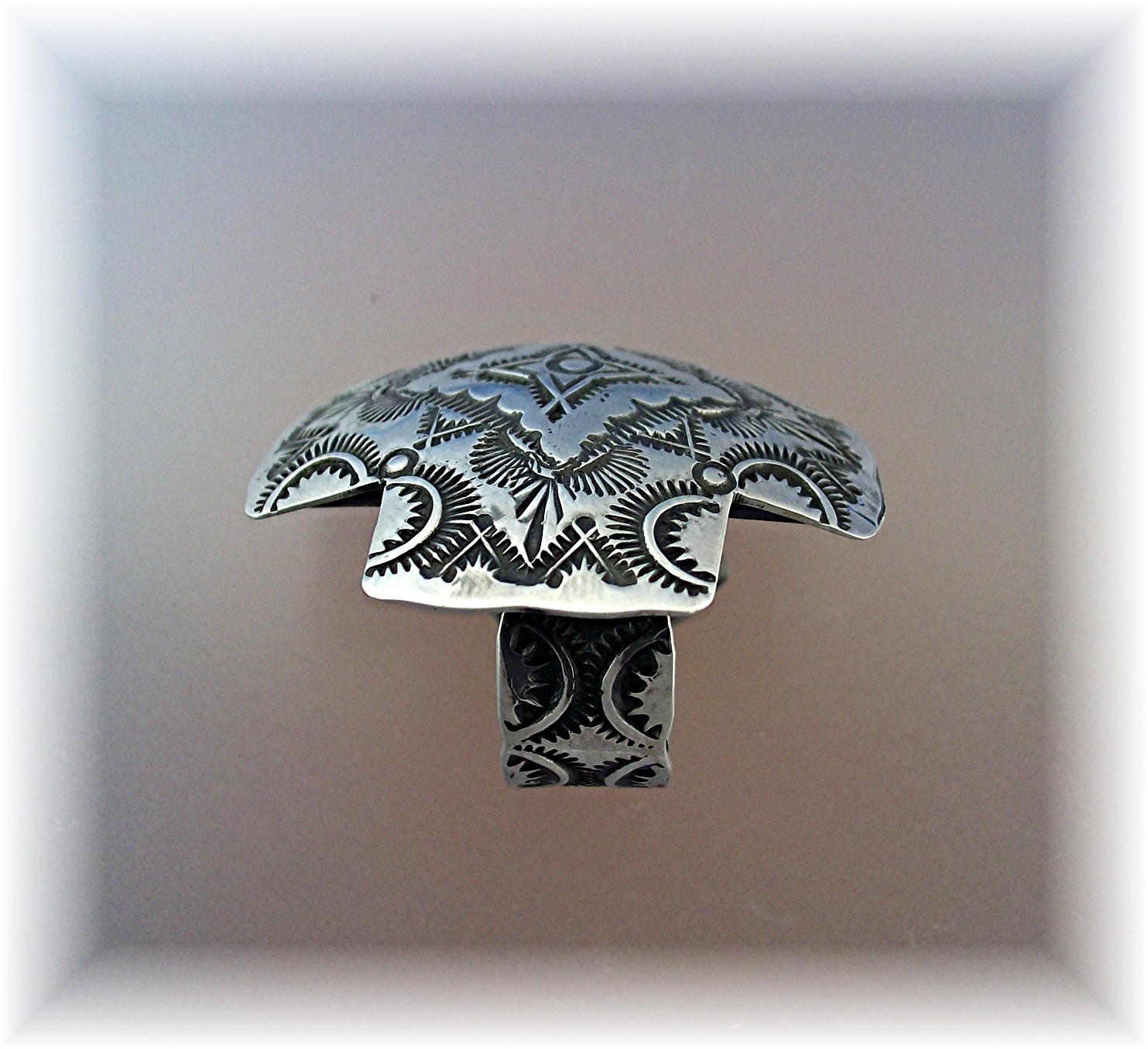 Ring Sterling Silver Handmade Cross Ring VJP Vince Pl