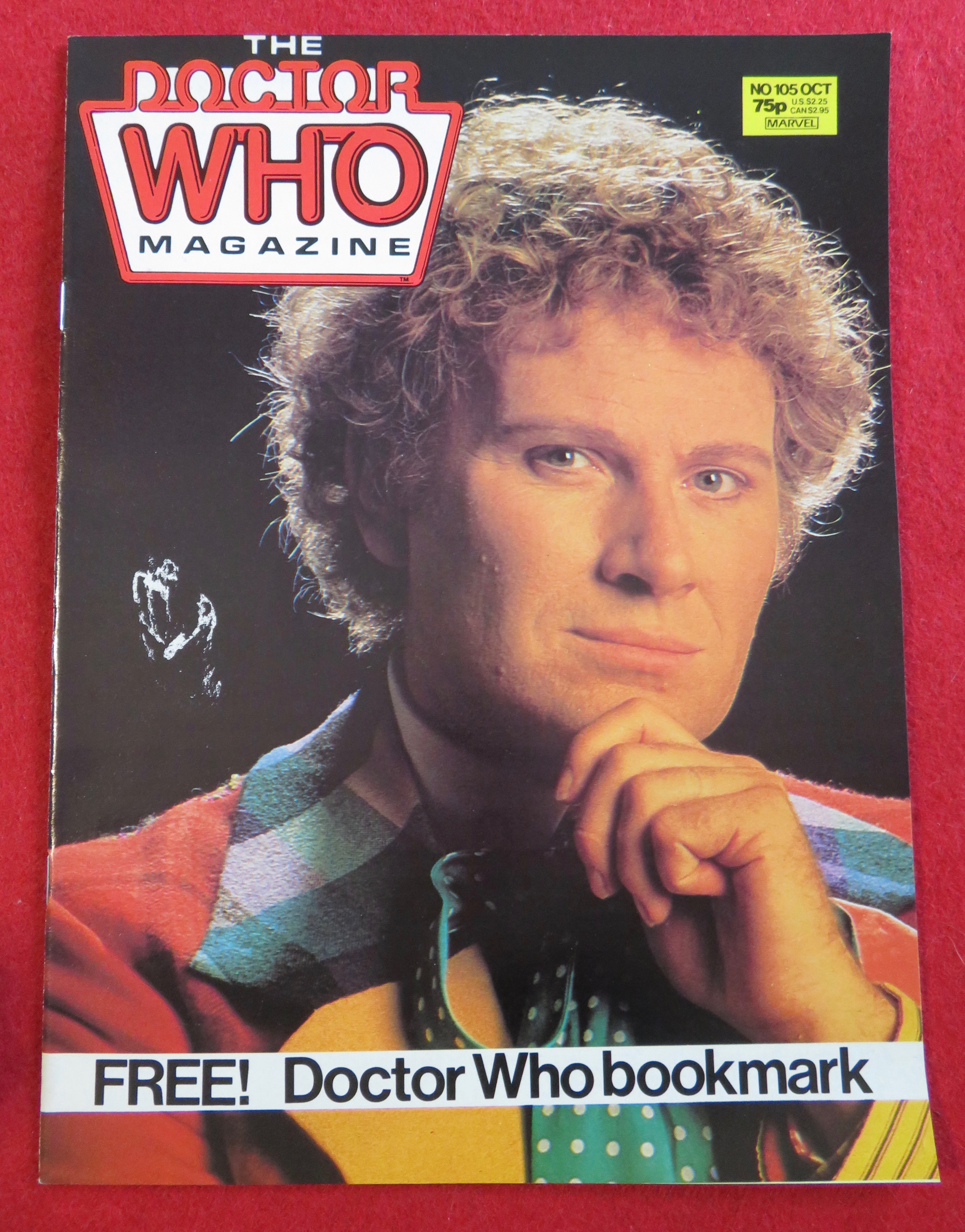 Doctor (Dr) Who Magazine October 1985