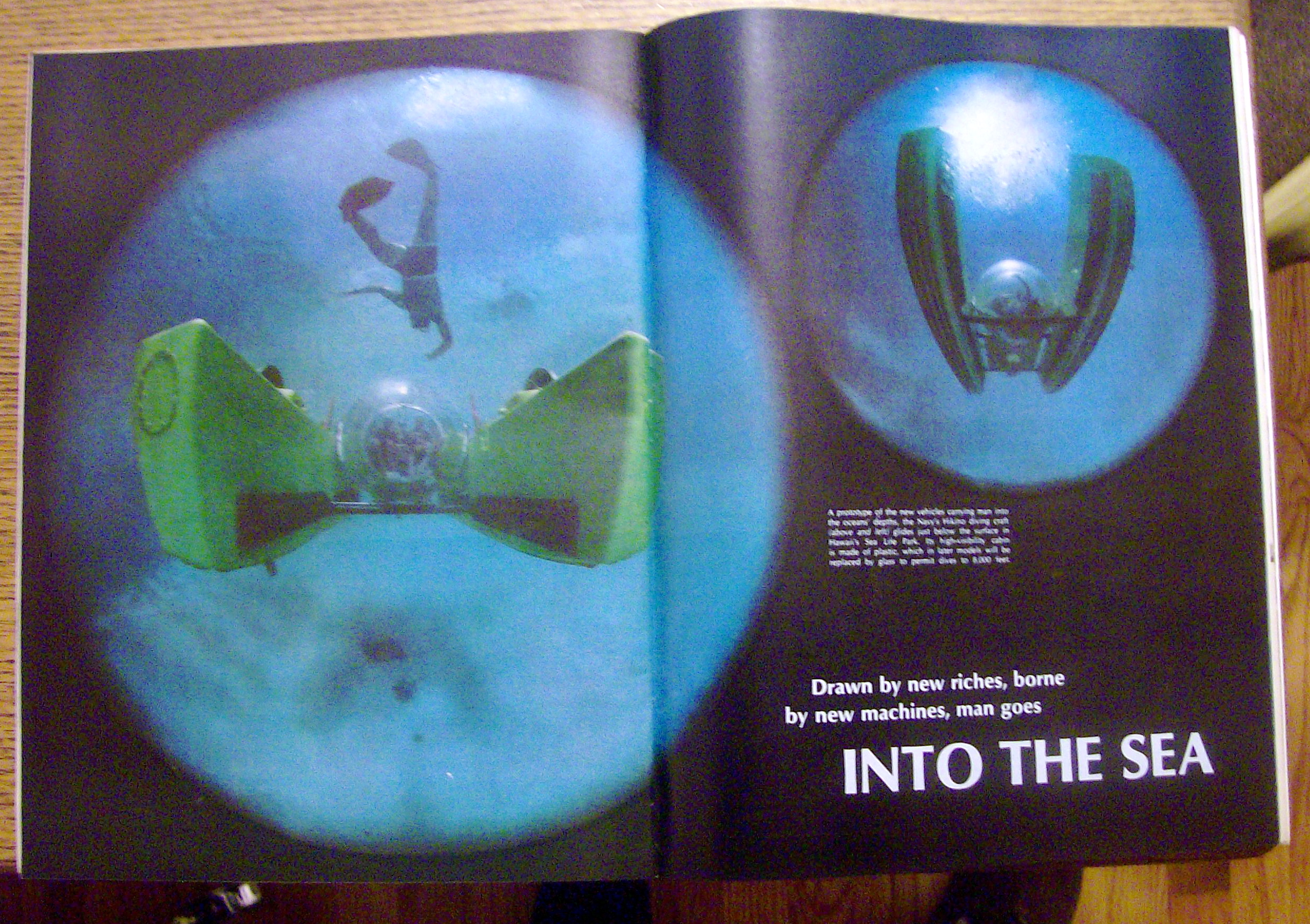 Life Magazine-October 4, 1968-Sea Probe