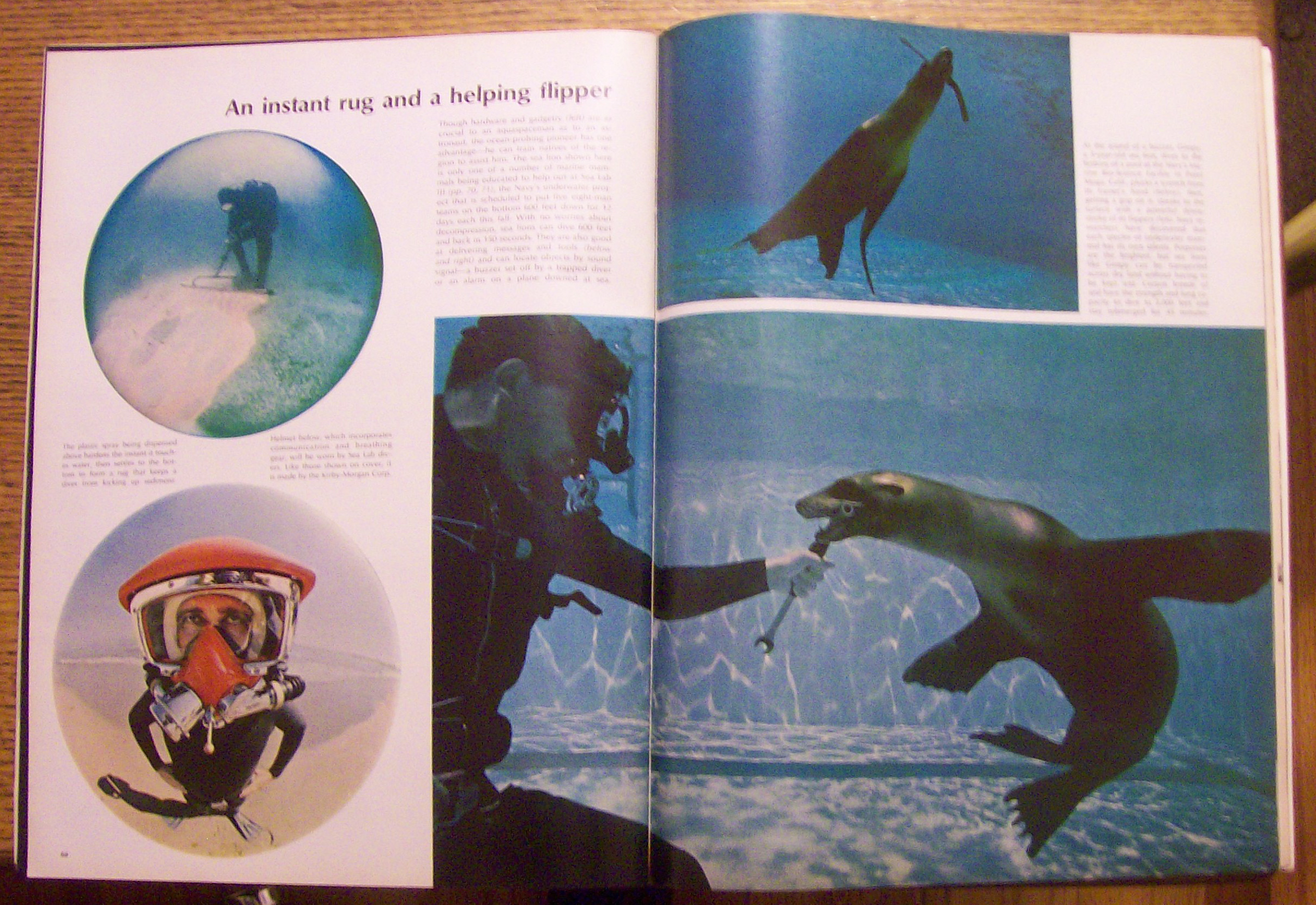 Life Magazine-October 4, 1968-Sea Probe
