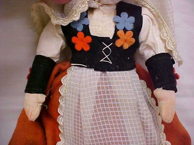 Lenci Type Doll Ethnic Dress
