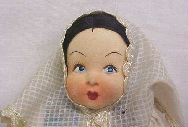 Lenci Type Doll Ethnic Dress