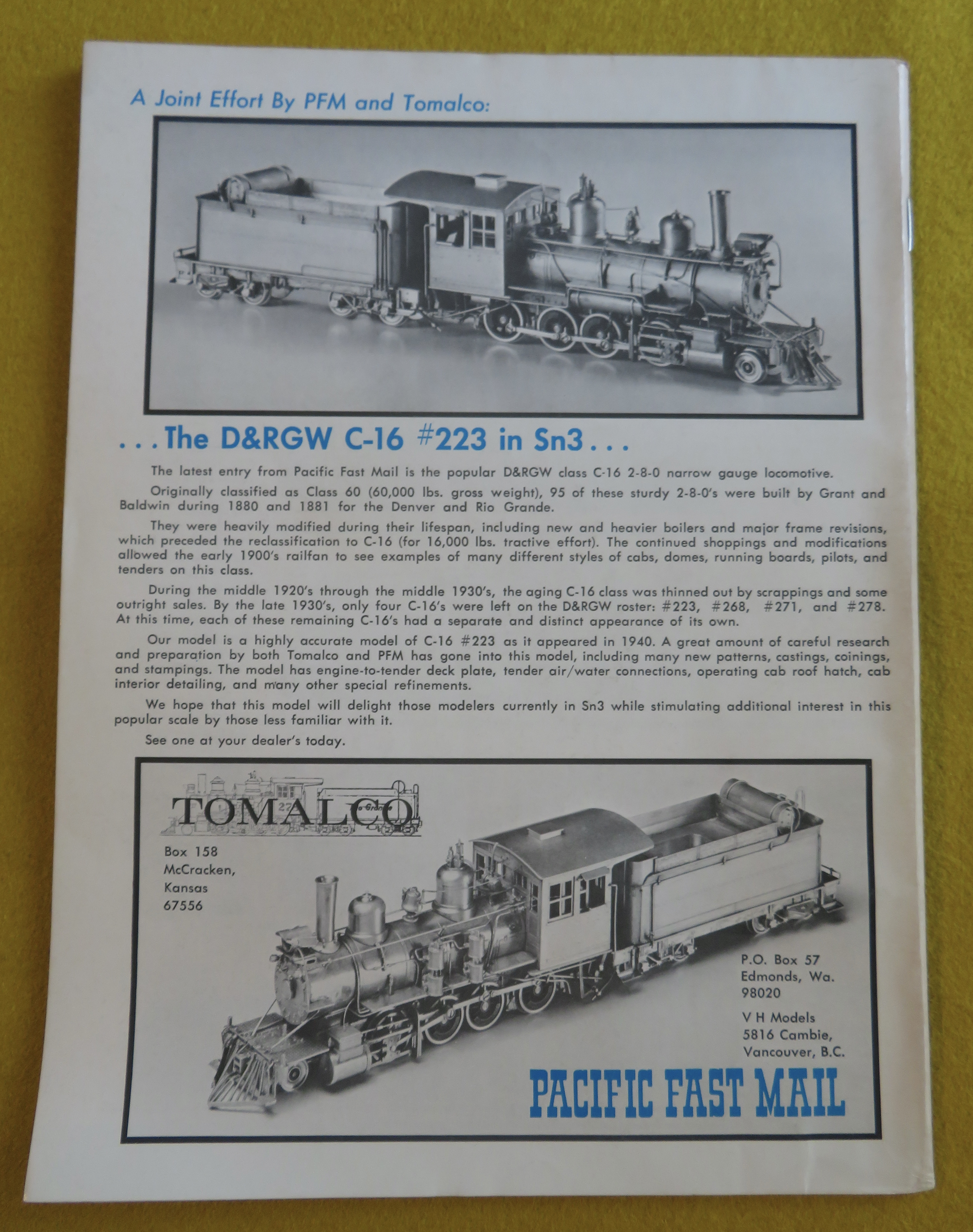 Model Railroader Magazine January 1976