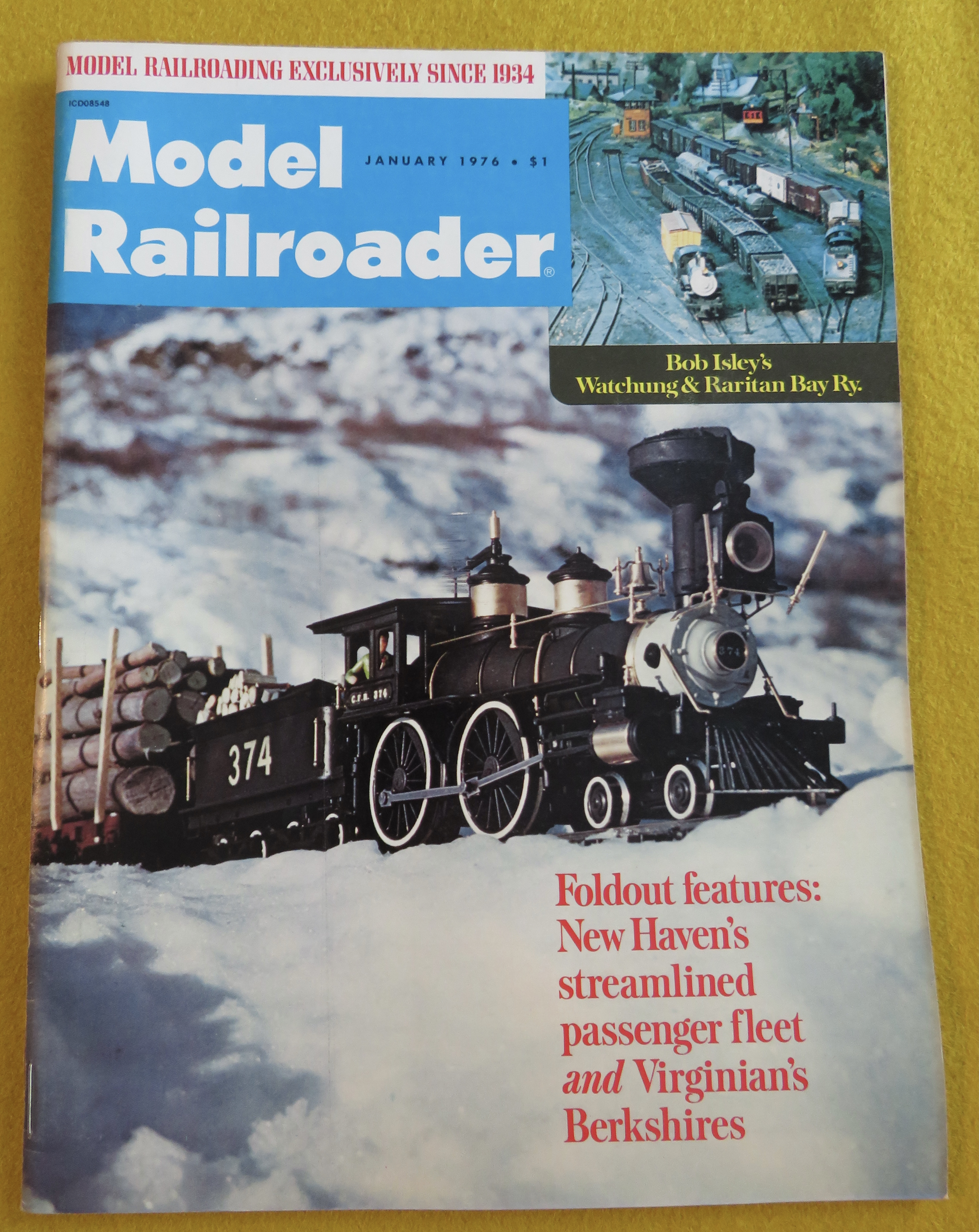 Model Railroader Magazine January 1976
