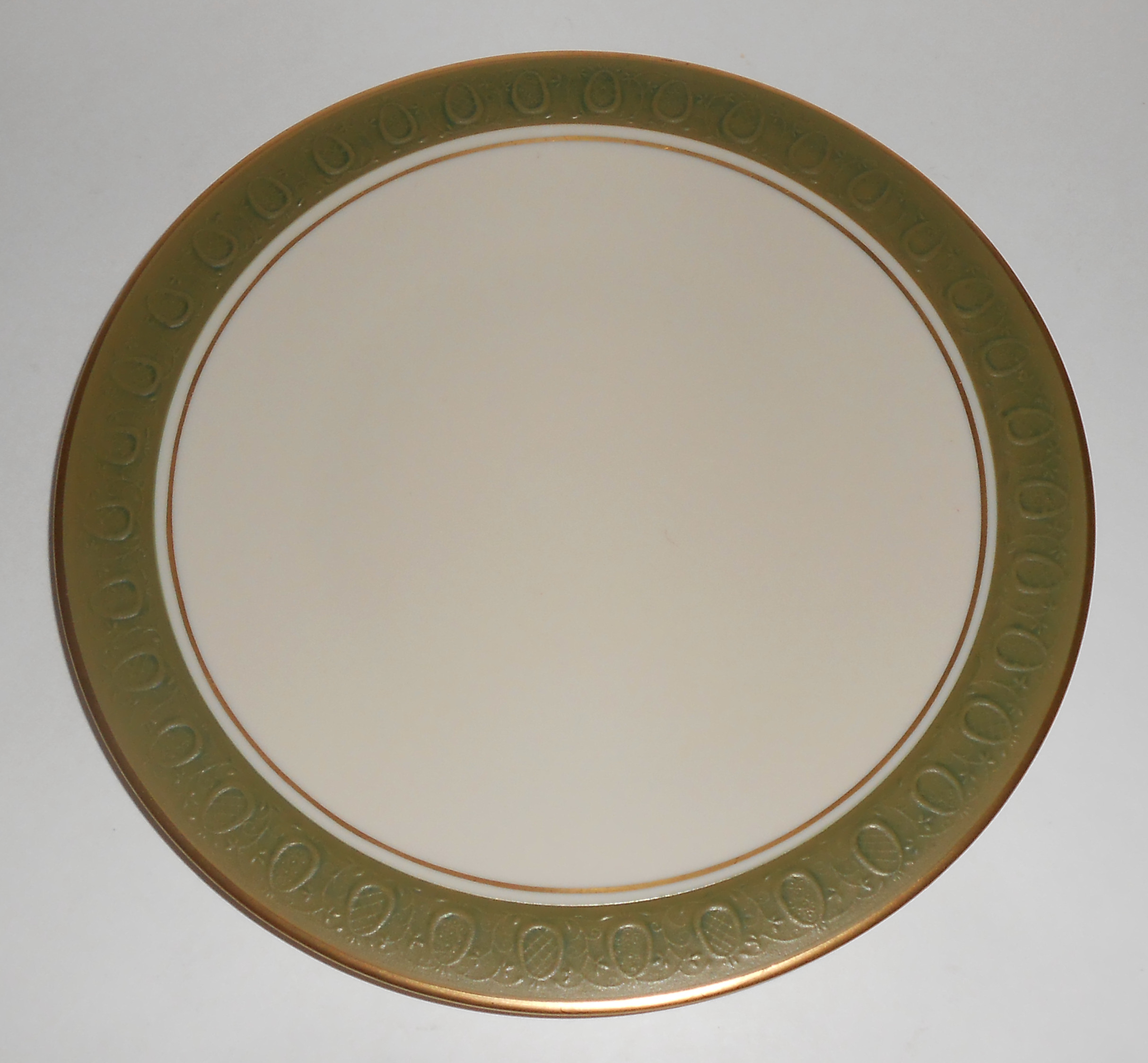 Franciscan Pottery Antique Green Fine China Salad Plate