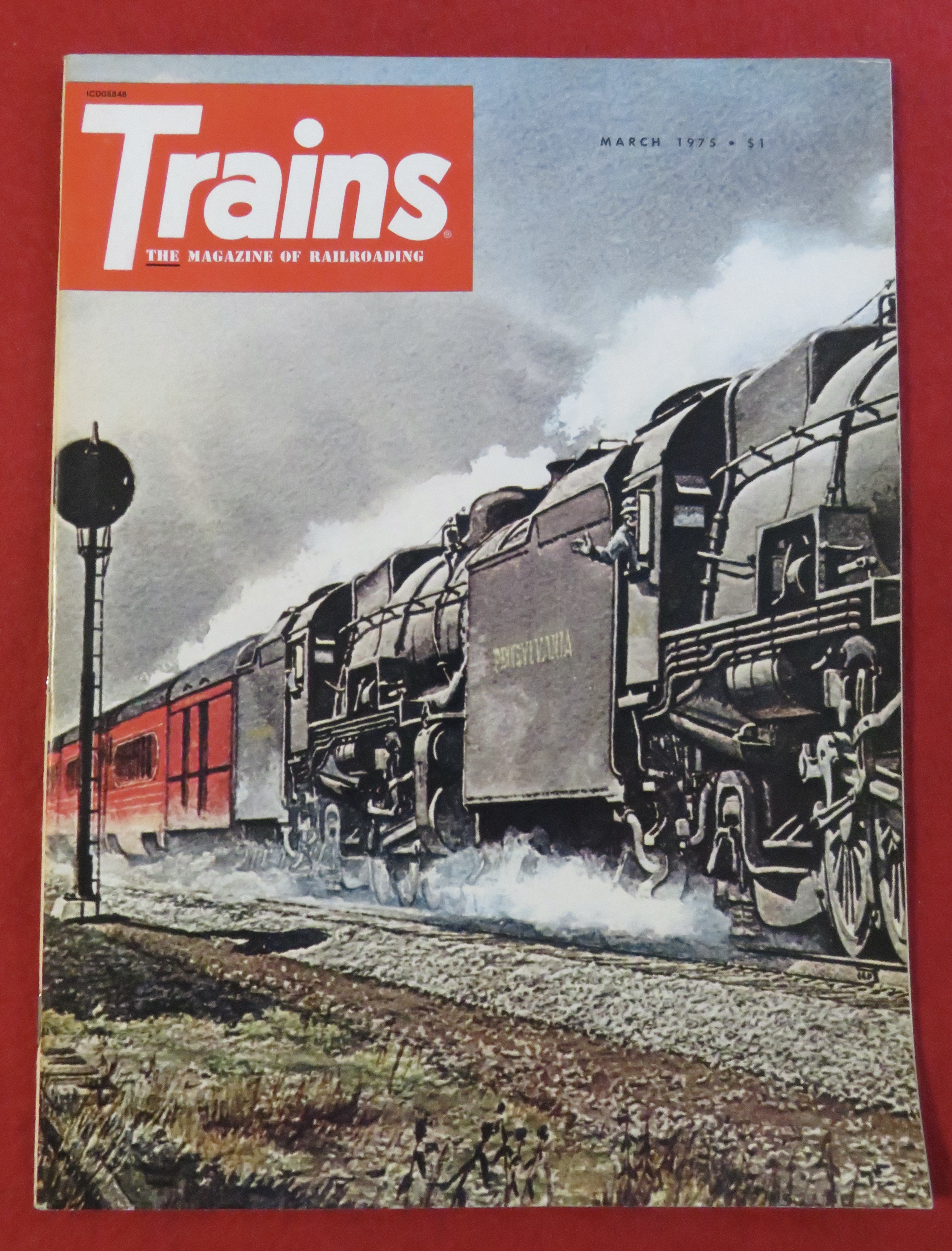 Trains Magazine March 1975