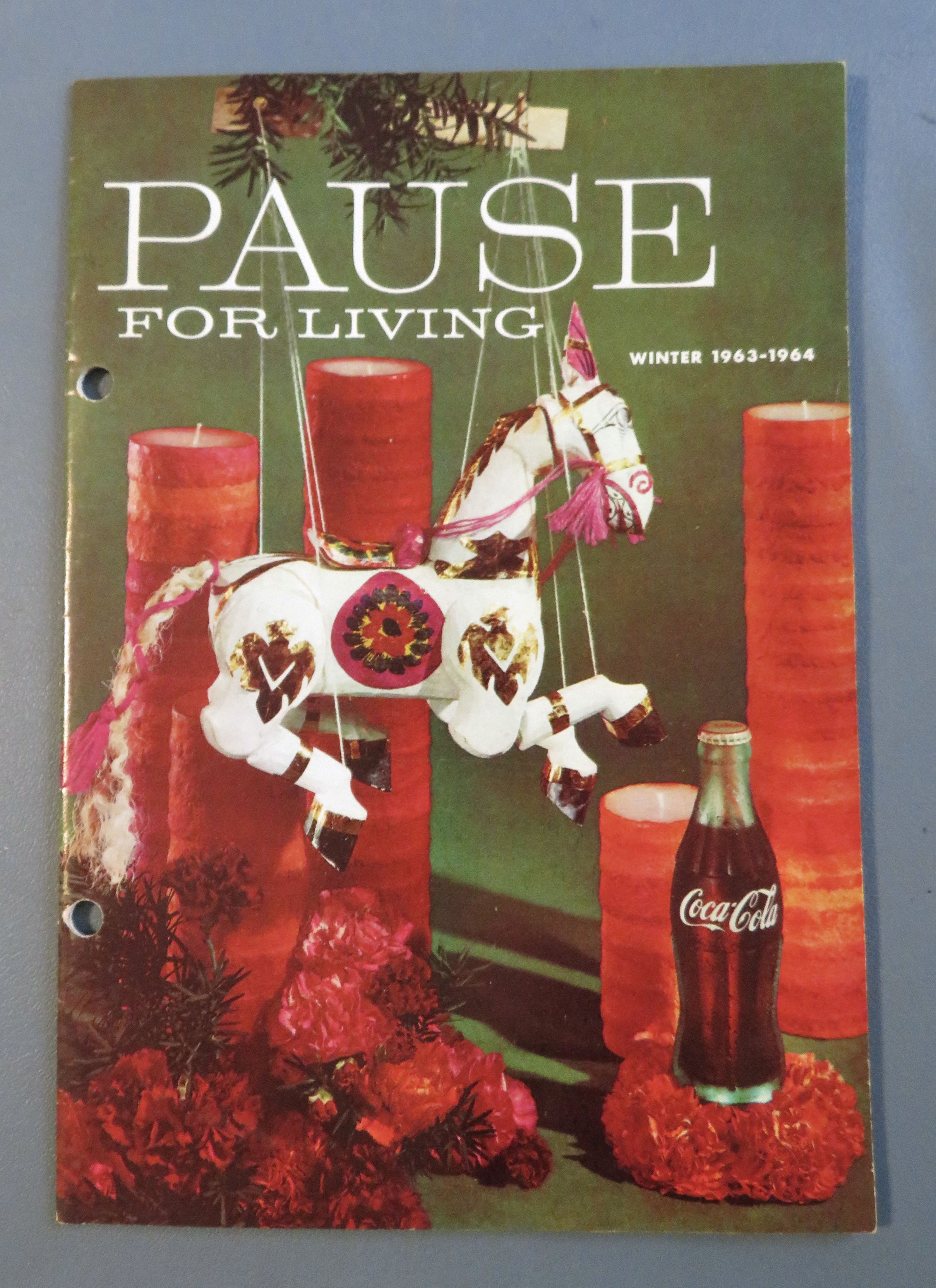 Pause For Living Magazine (Coke) Winter 1963/1964