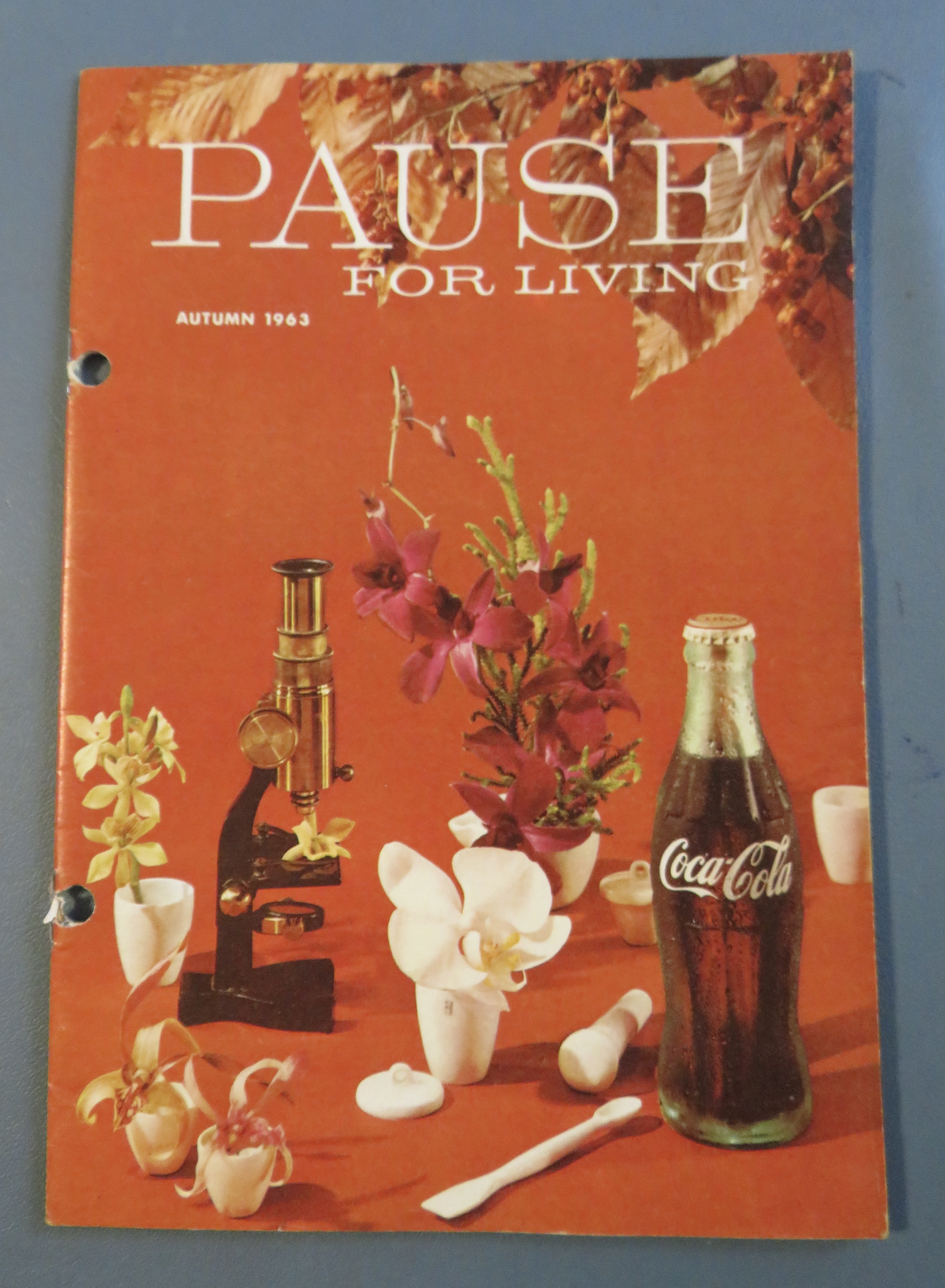 Pause For Living Magazine (Coke) Autumn 1963