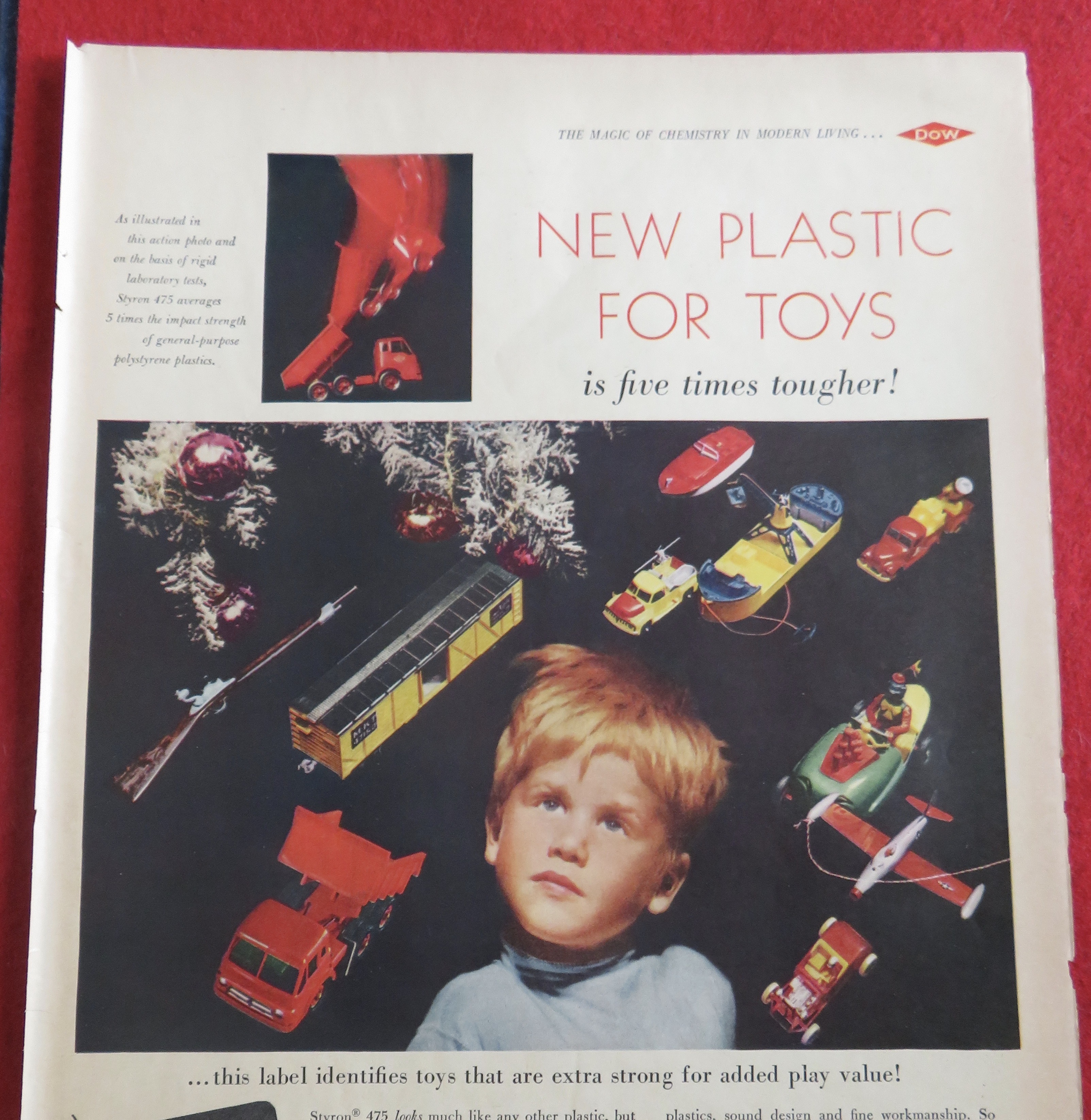 1953 Dow Plastics with Plastic For Toys