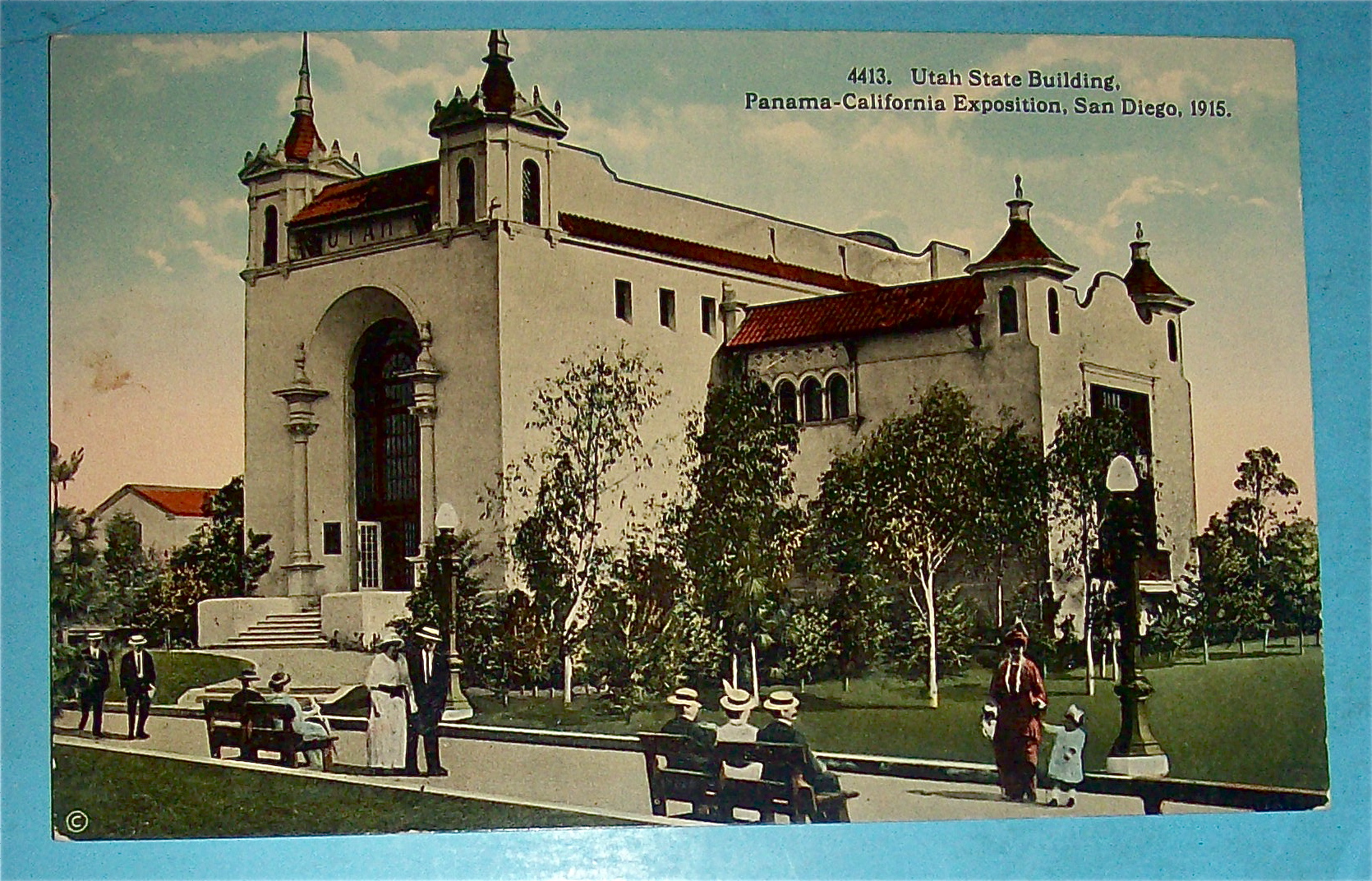 Utah State Building Postcard