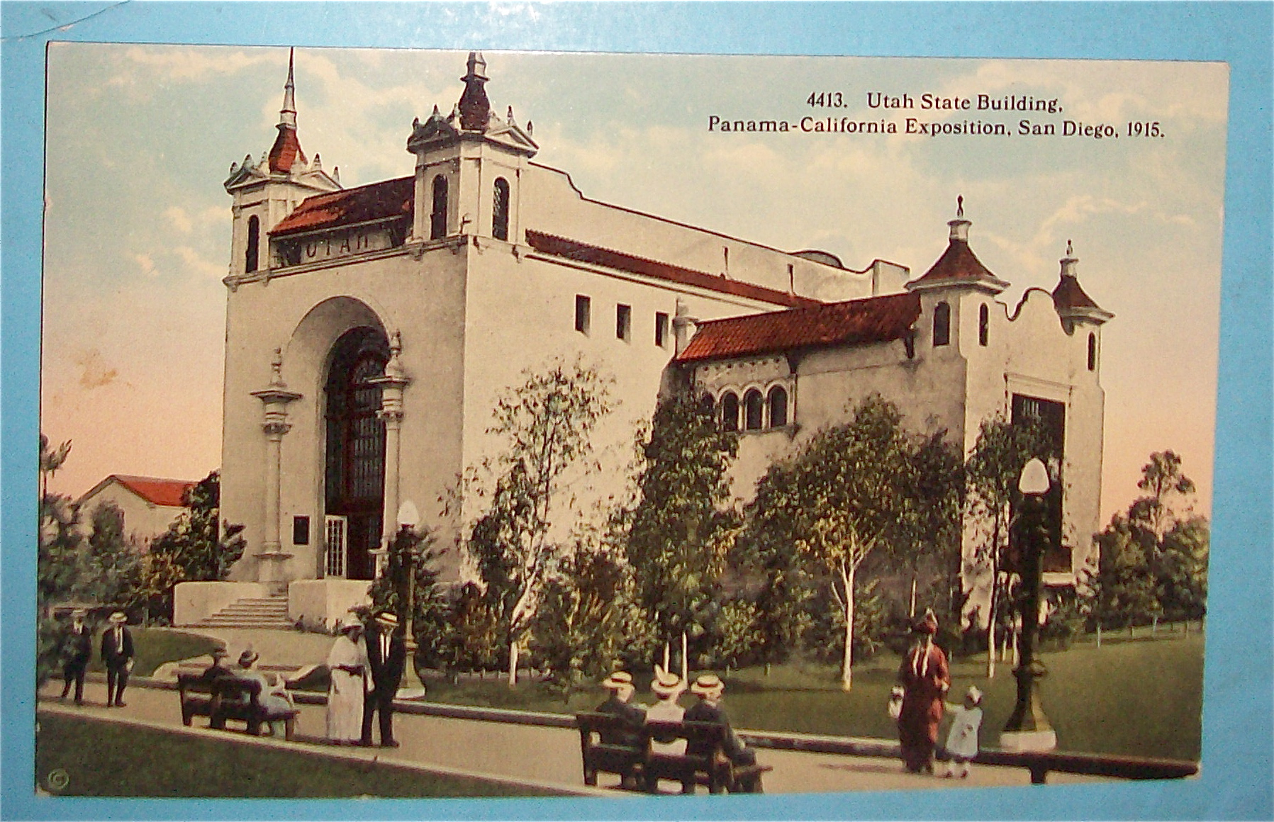 Utah State Building Postcard