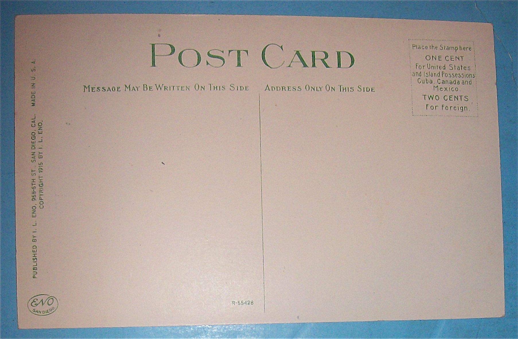 Utah State Building Postcard