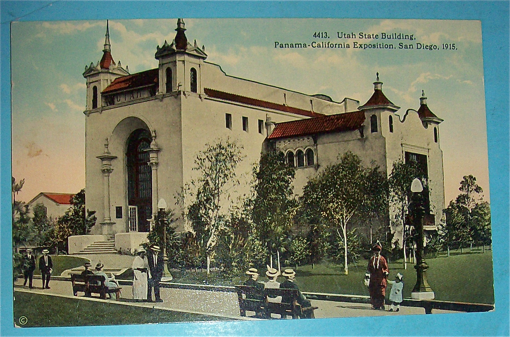 Utah State Building Postcard