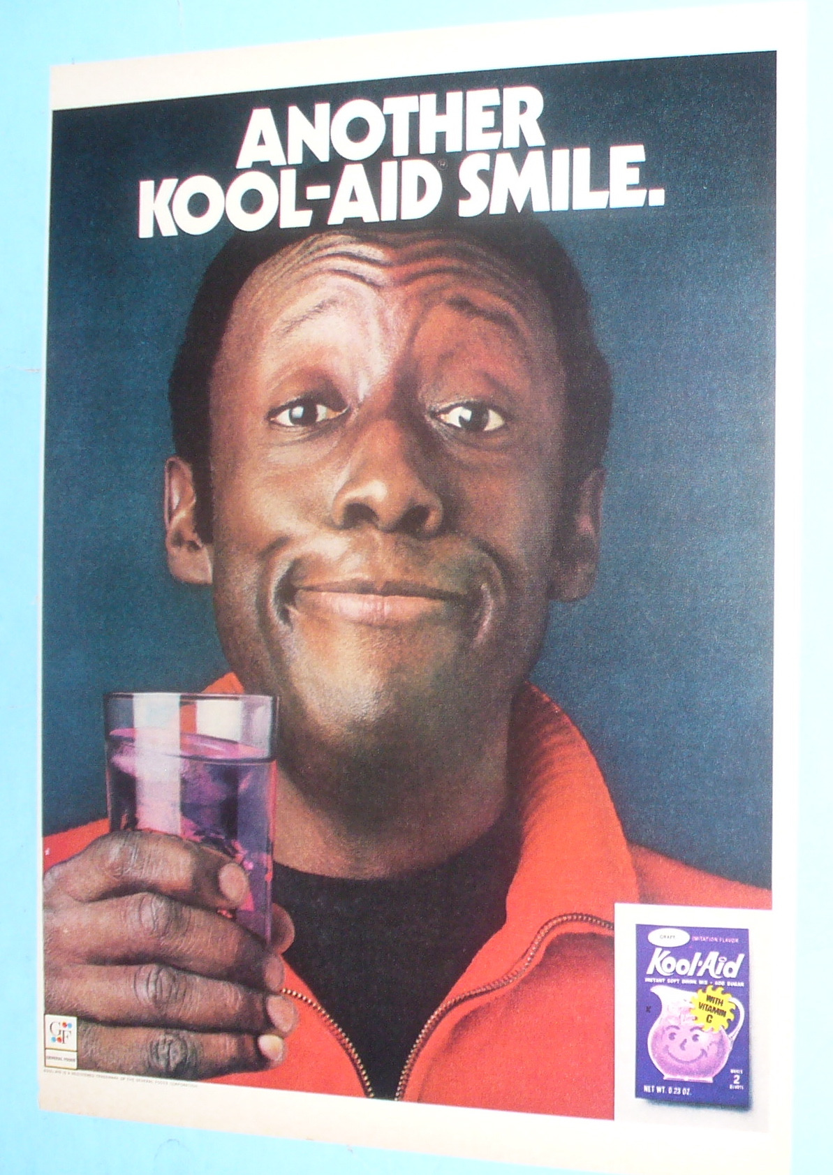 1973 Kool Aid With Man Smiling