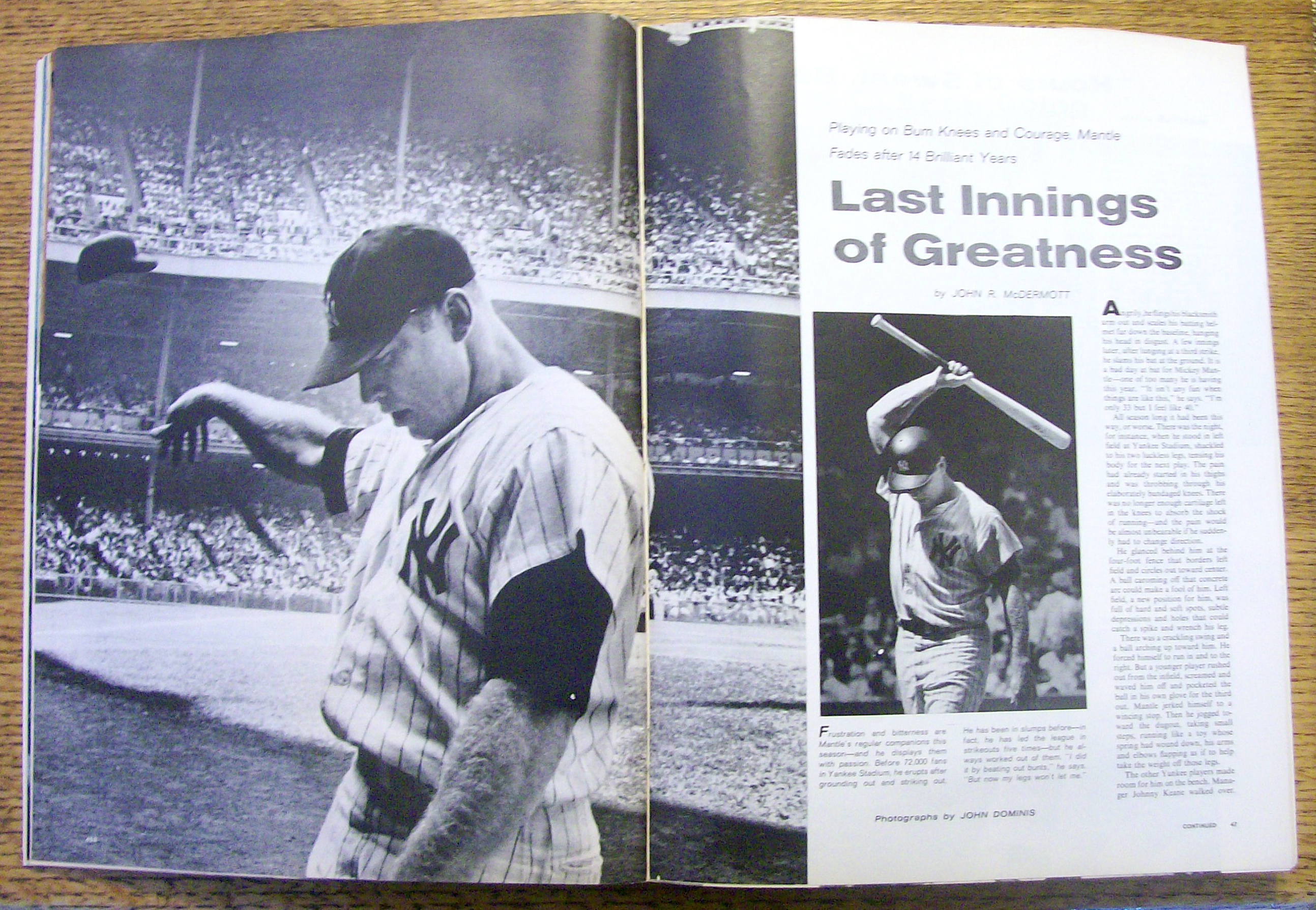 Life Magazine - July 30, 1965 - Mickey Mantle's Misery