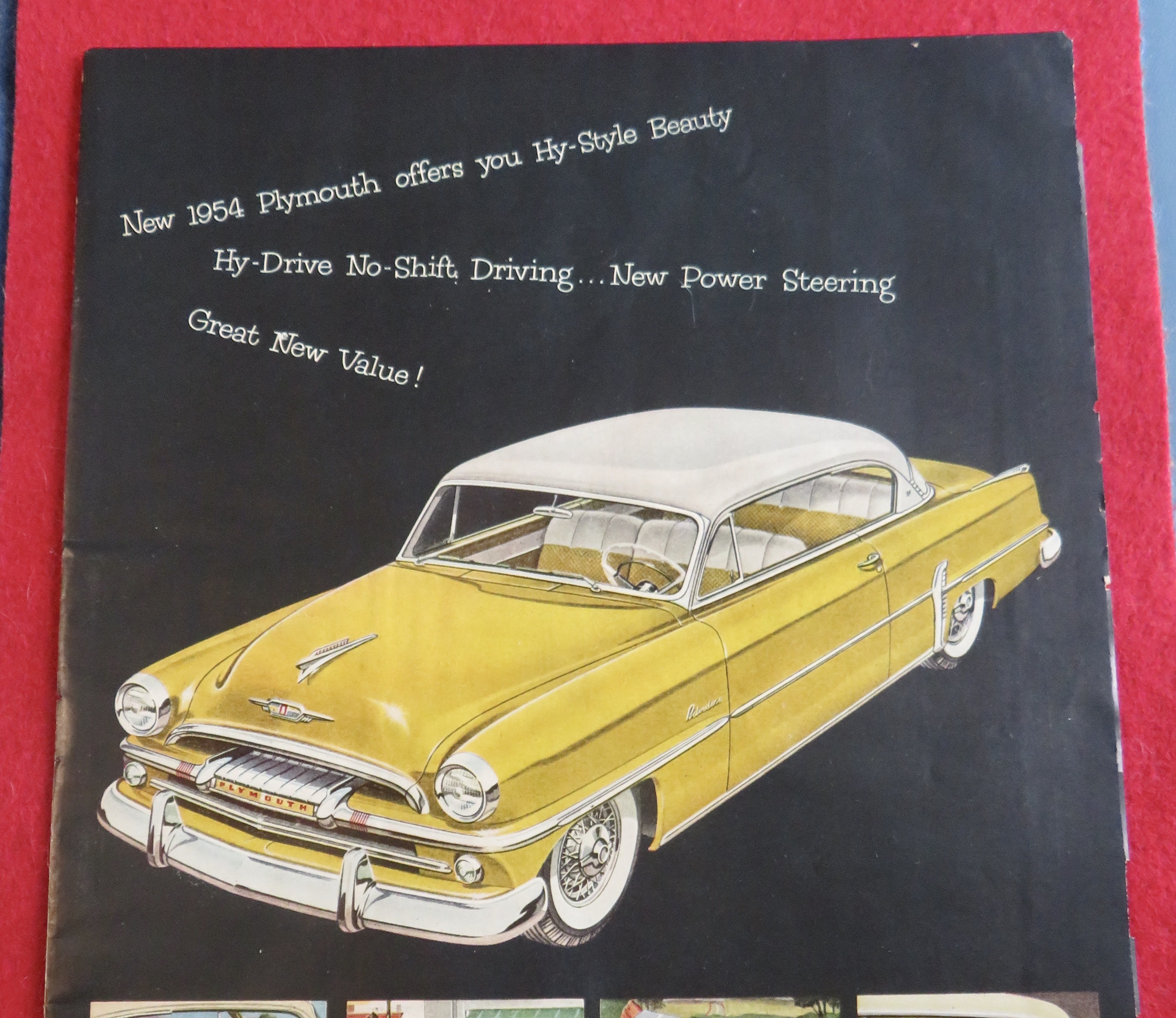 1953 Plymouth Automobile with Power Steering