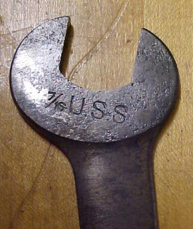 Billings Open End Wrench 3/8 & 7/16 inch 1356 Lock Nut
