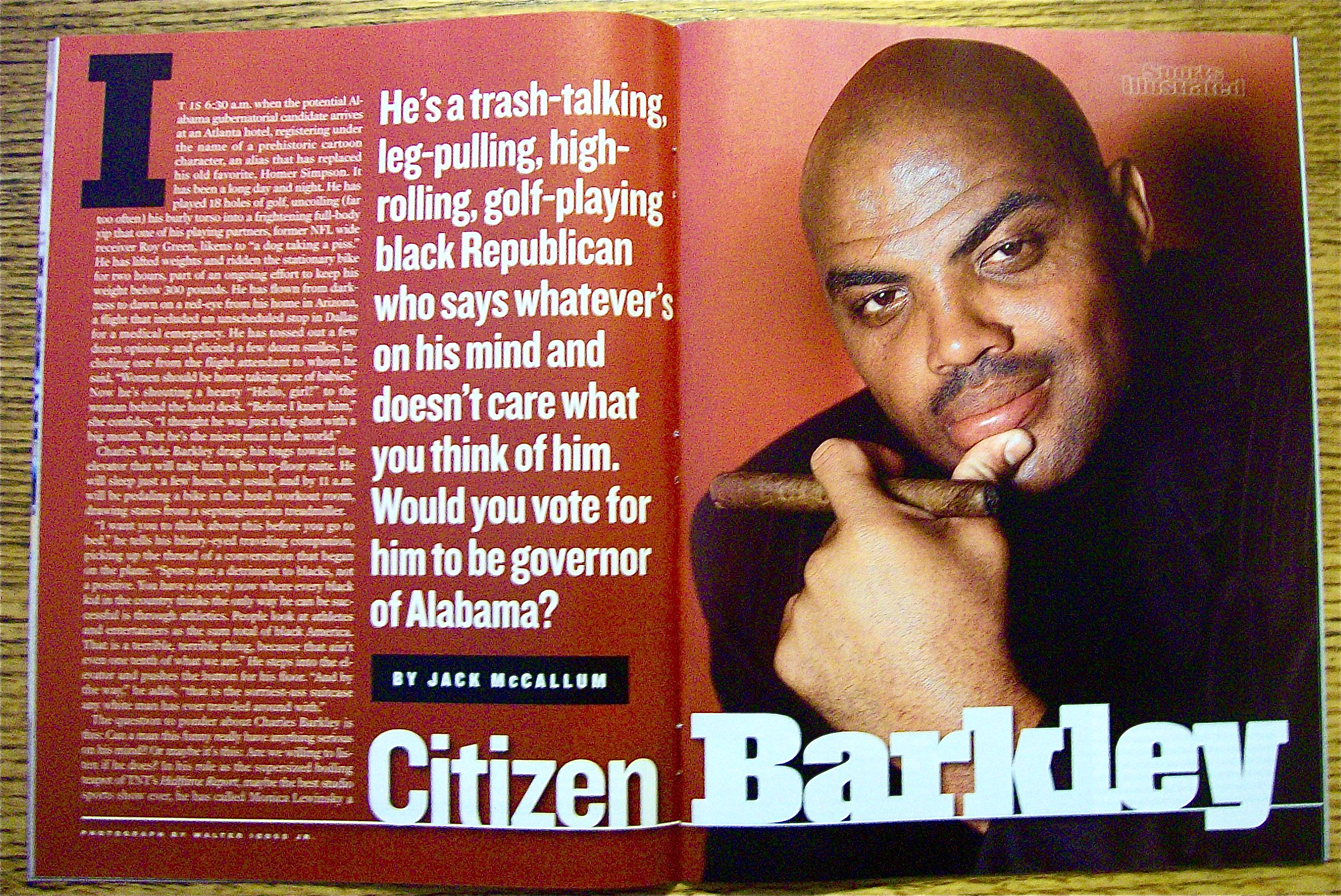 Sports Illustrated Magazine March 11, 2002 Charles B.