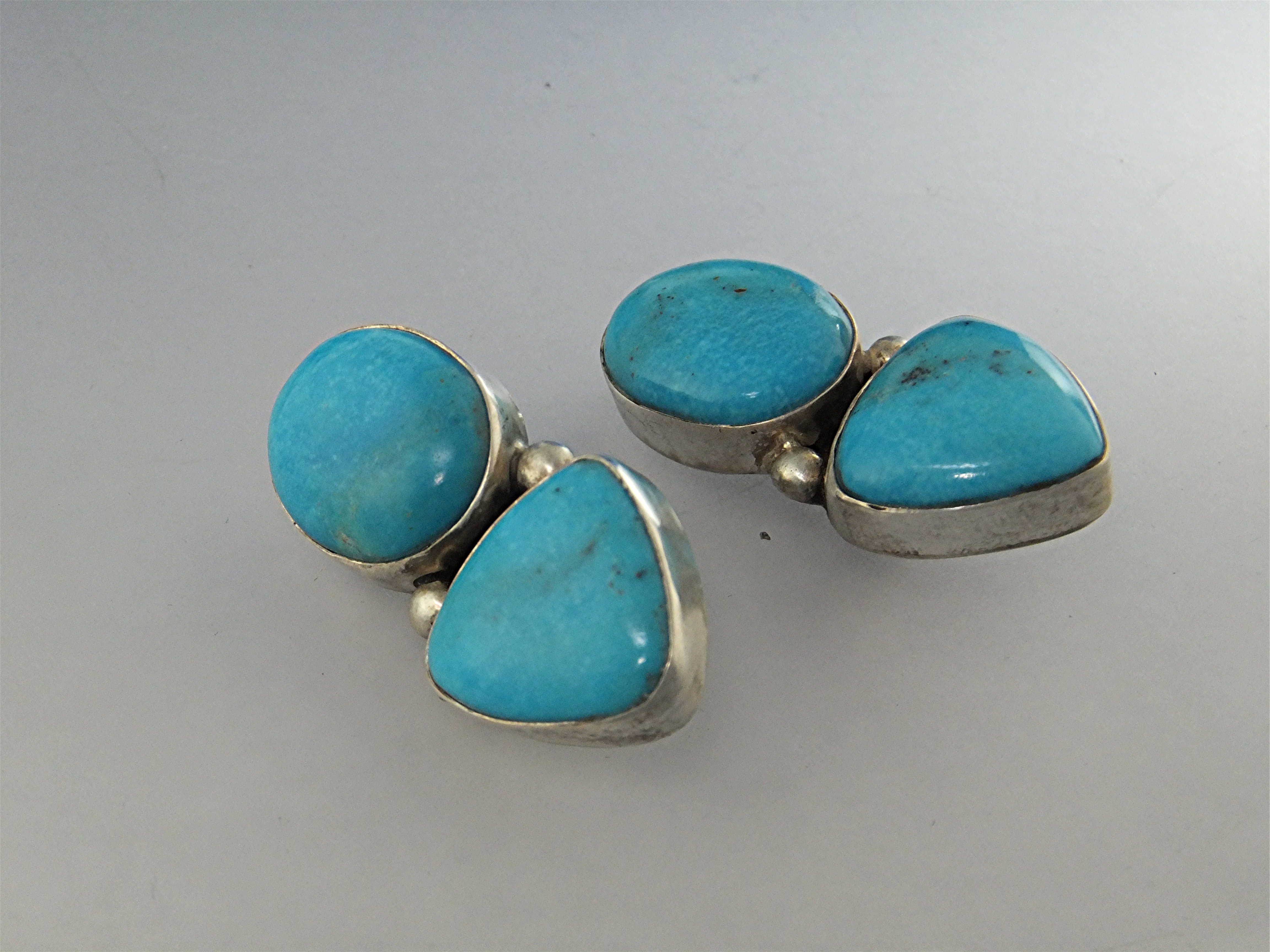 David Troutman Sterling Silver Sleping Beauty Turquoise
