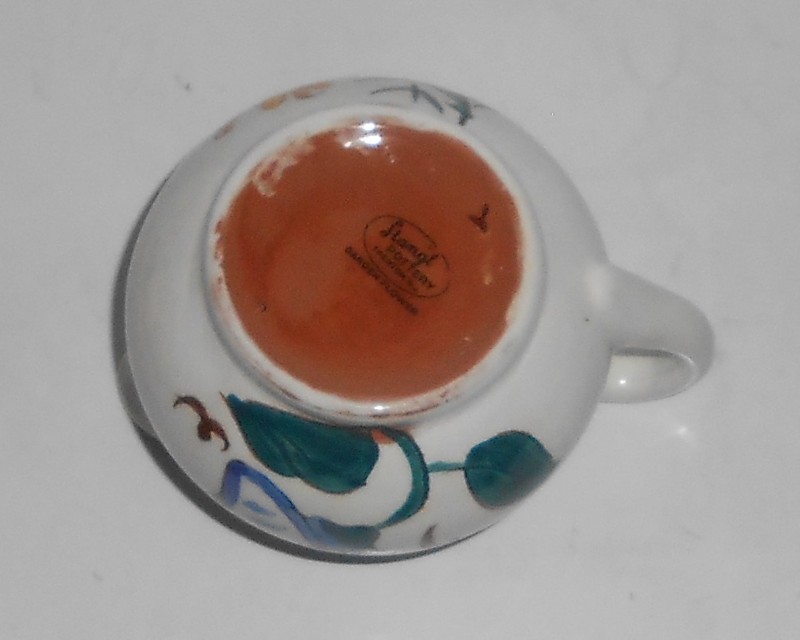 VINTAGE Blue Ridge Pottery Garden Flower Creamer