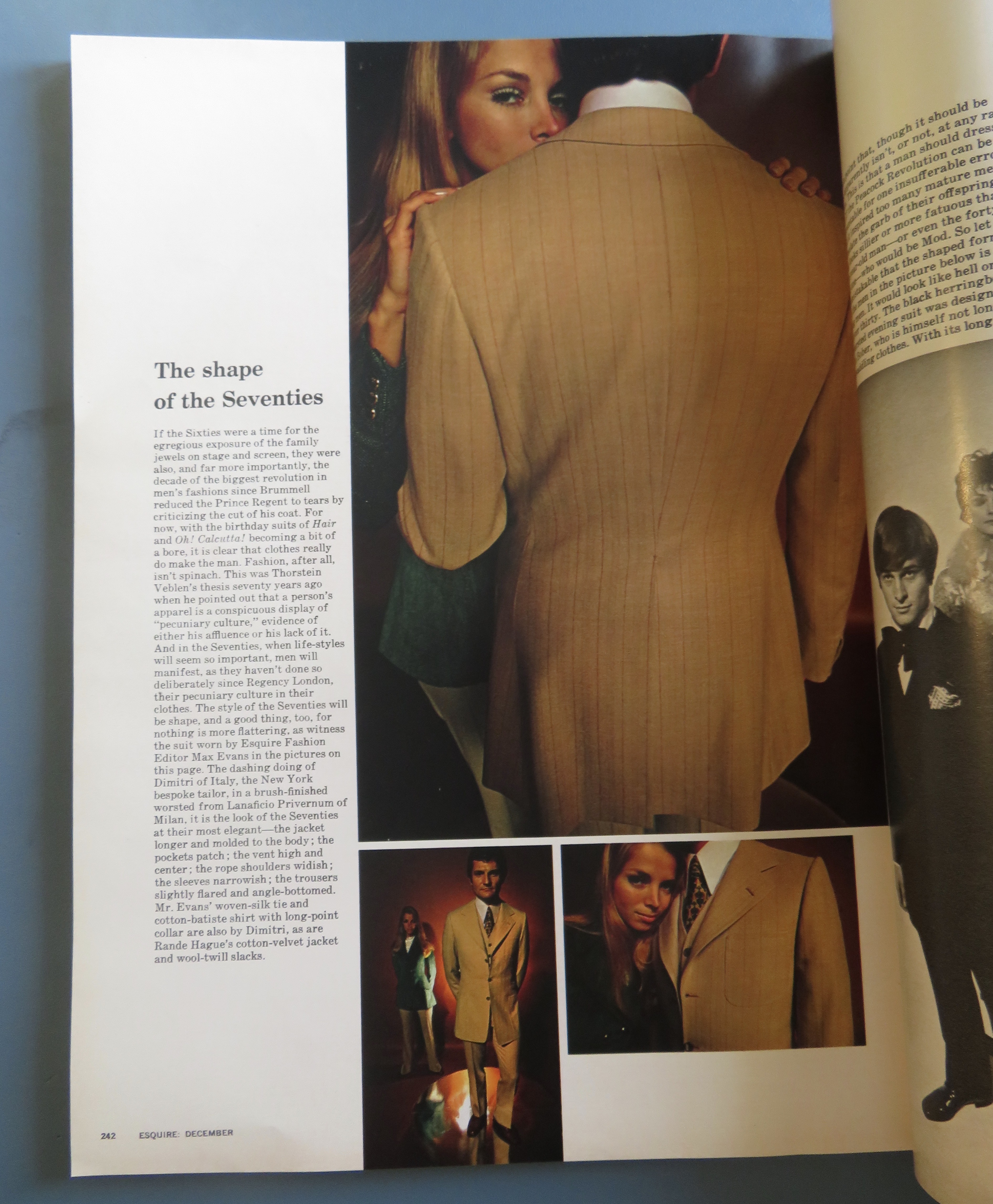Esquire Magazine December 1969 Spiro Agnew & Jackie
