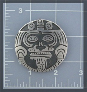 Sterling Silver Mexico Signd Brooch JCL