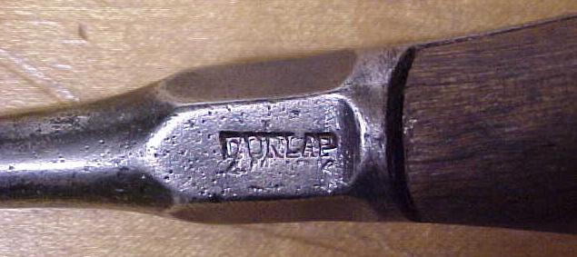Dunlap Machinist Screwdriver Wood Handle Rare! 8 inch