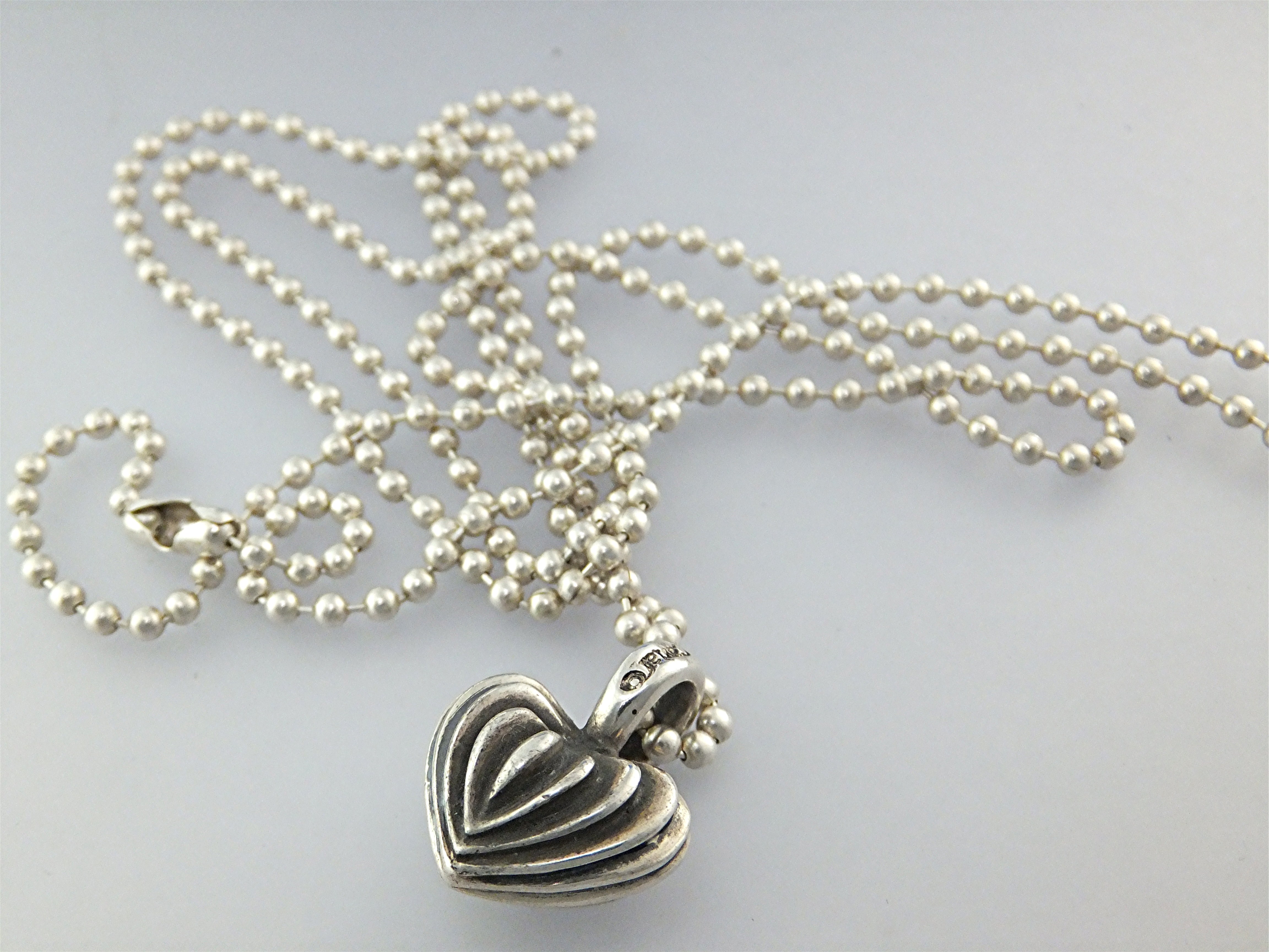 Necklace LAGOS CAVIAR Heart & Chain
