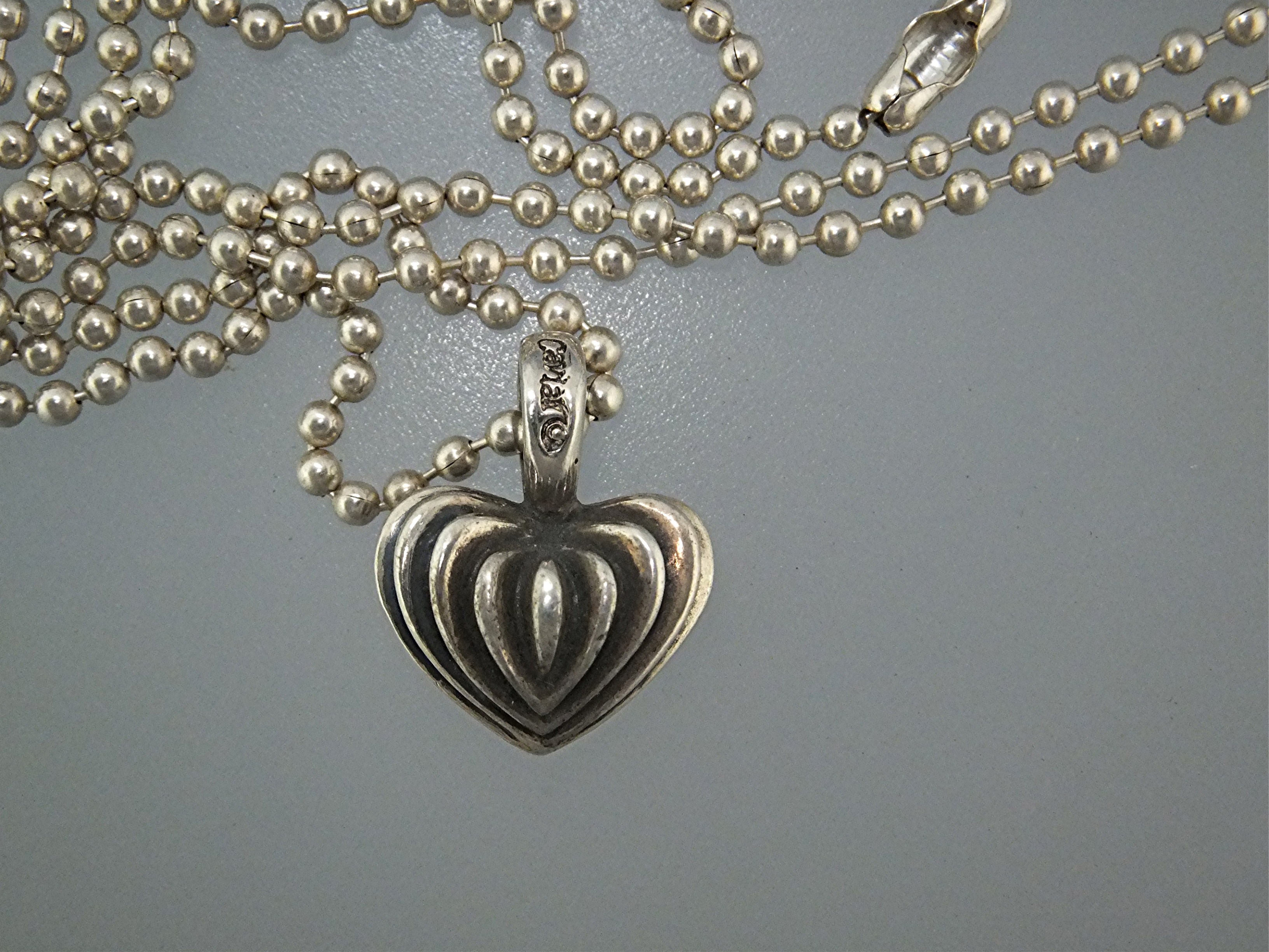 Necklace LAGOS CAVIAR Heart & Chain
