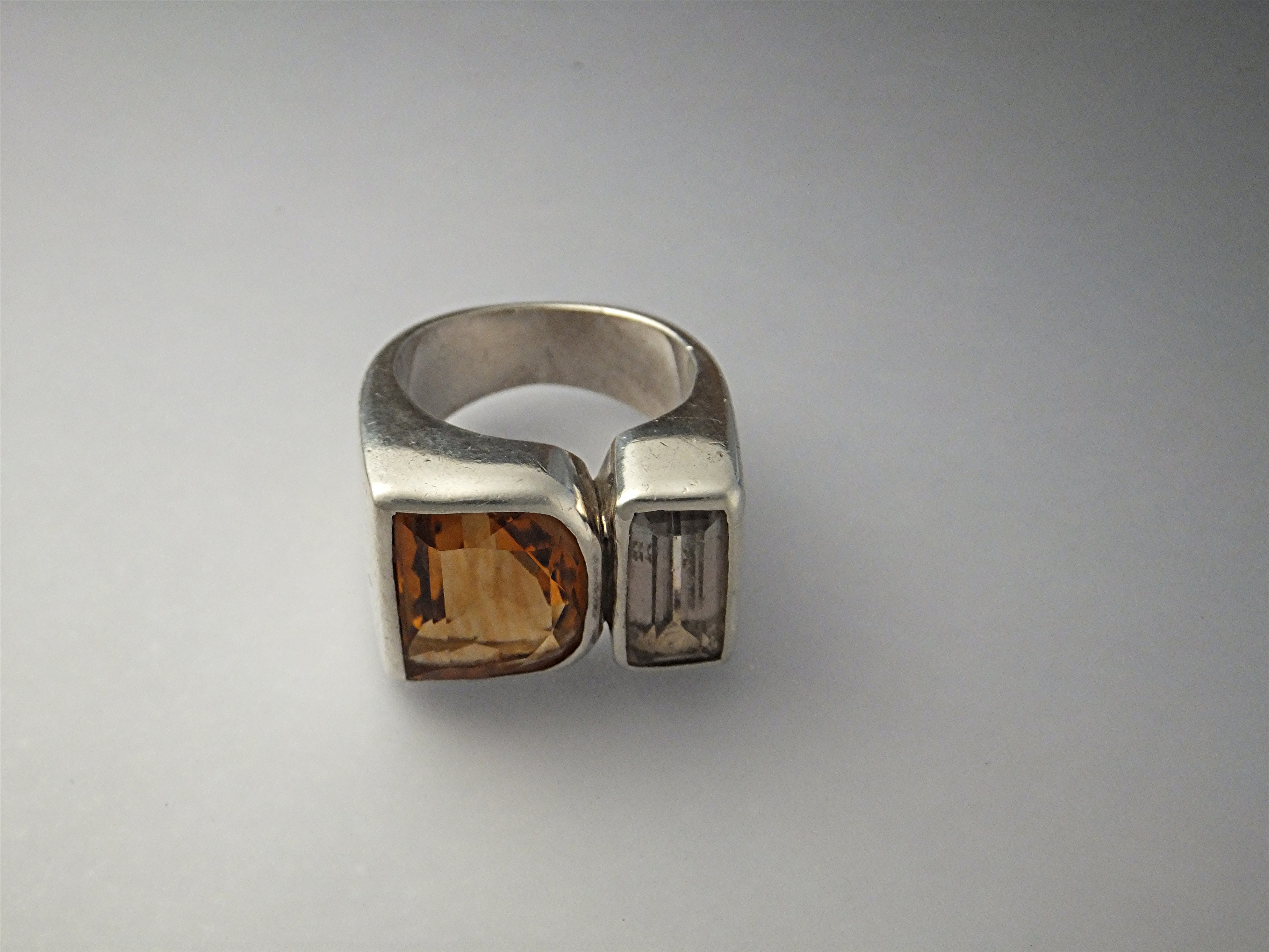 Ring Starborn Sterling Silver Citrine Quartz