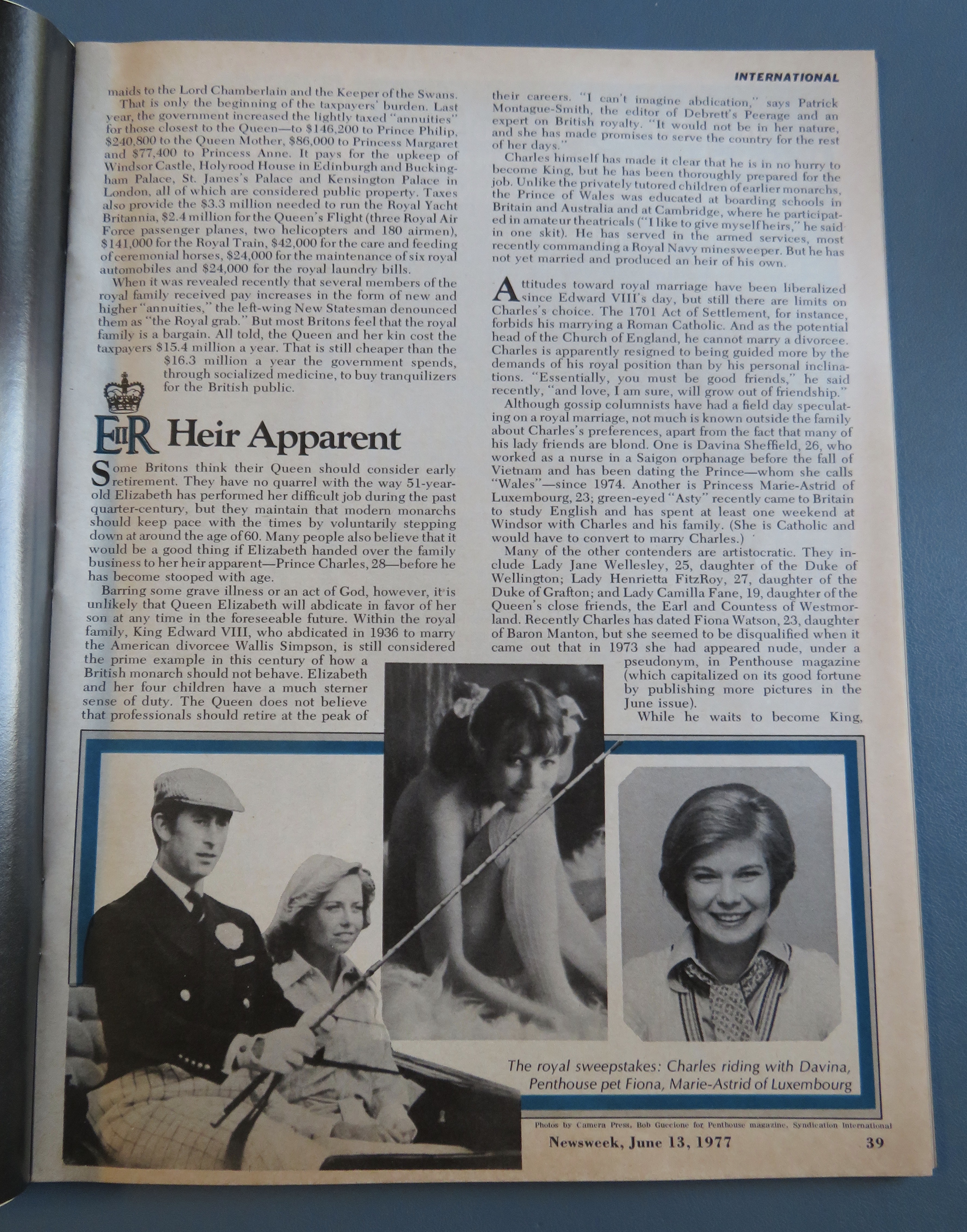 Newsweek Magazine June 13, 1977 Queen Elizabeth II