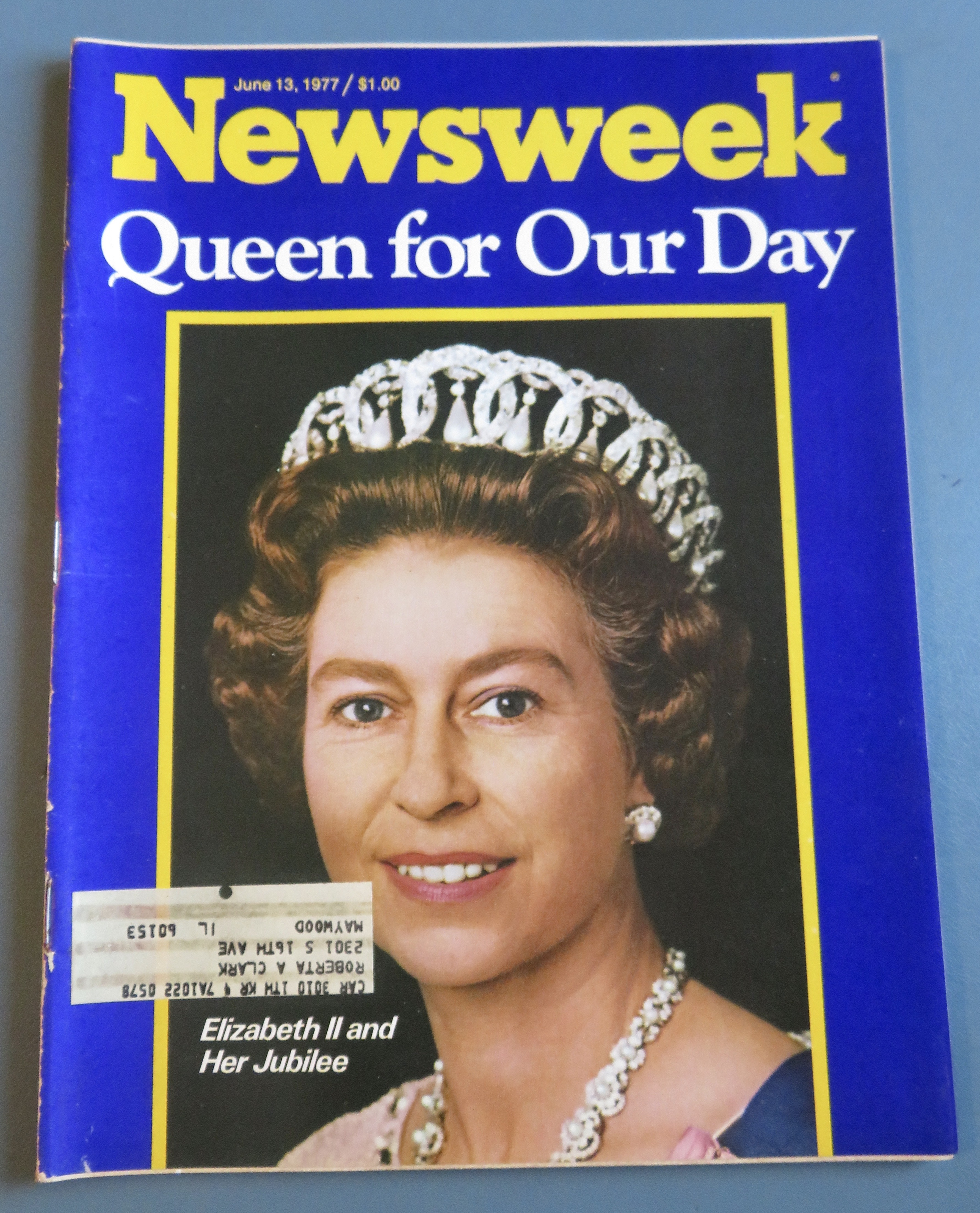Newsweek Magazine June 13, 1977 Queen Elizabeth II