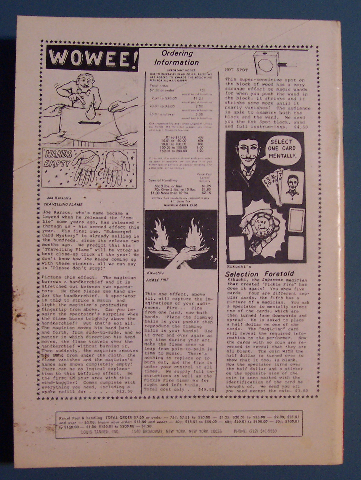 Magic Unity Might MUM Magician Magazine - Dec 1977