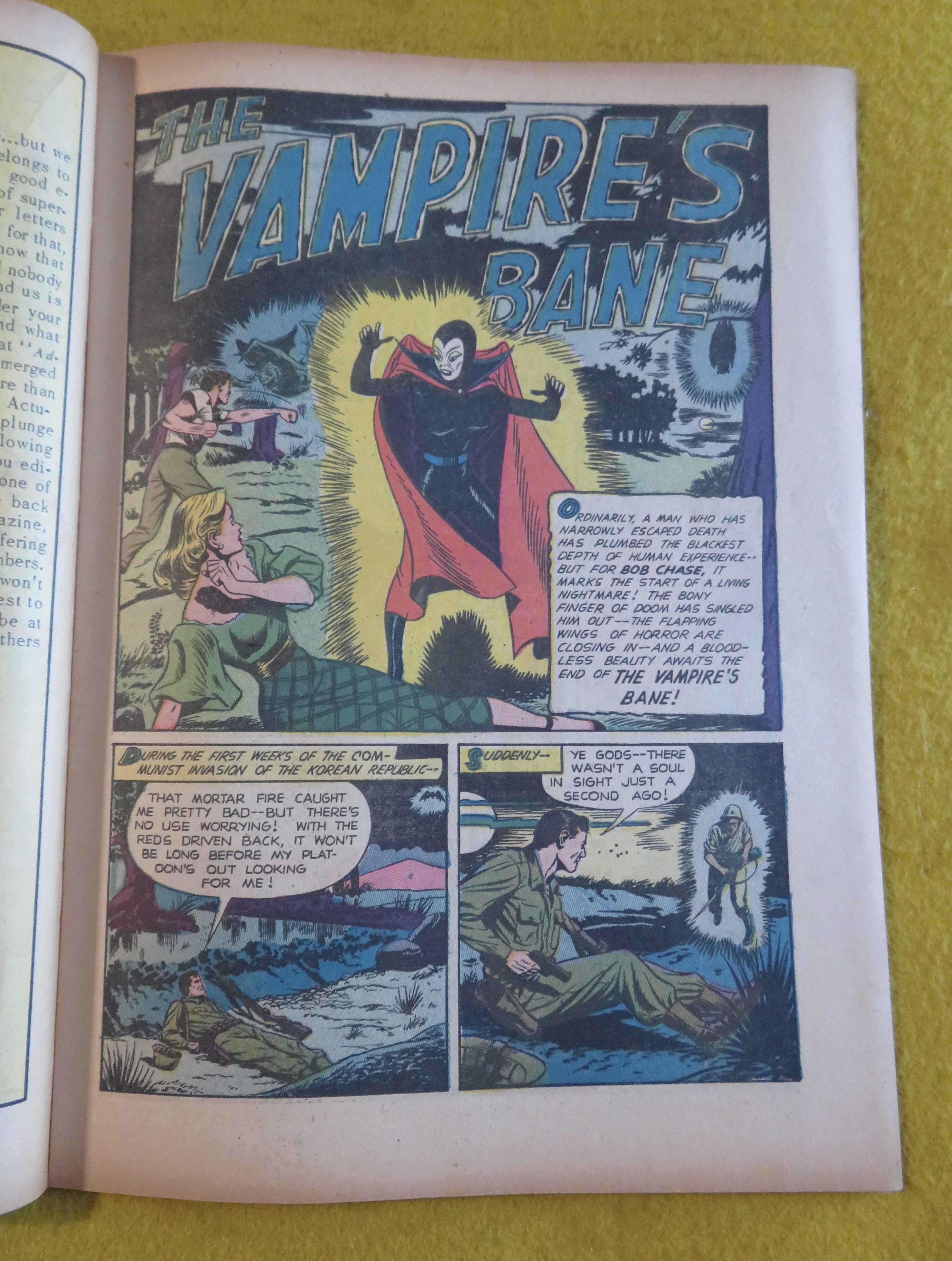 Adventures Into The Unknown Coimic May 1951