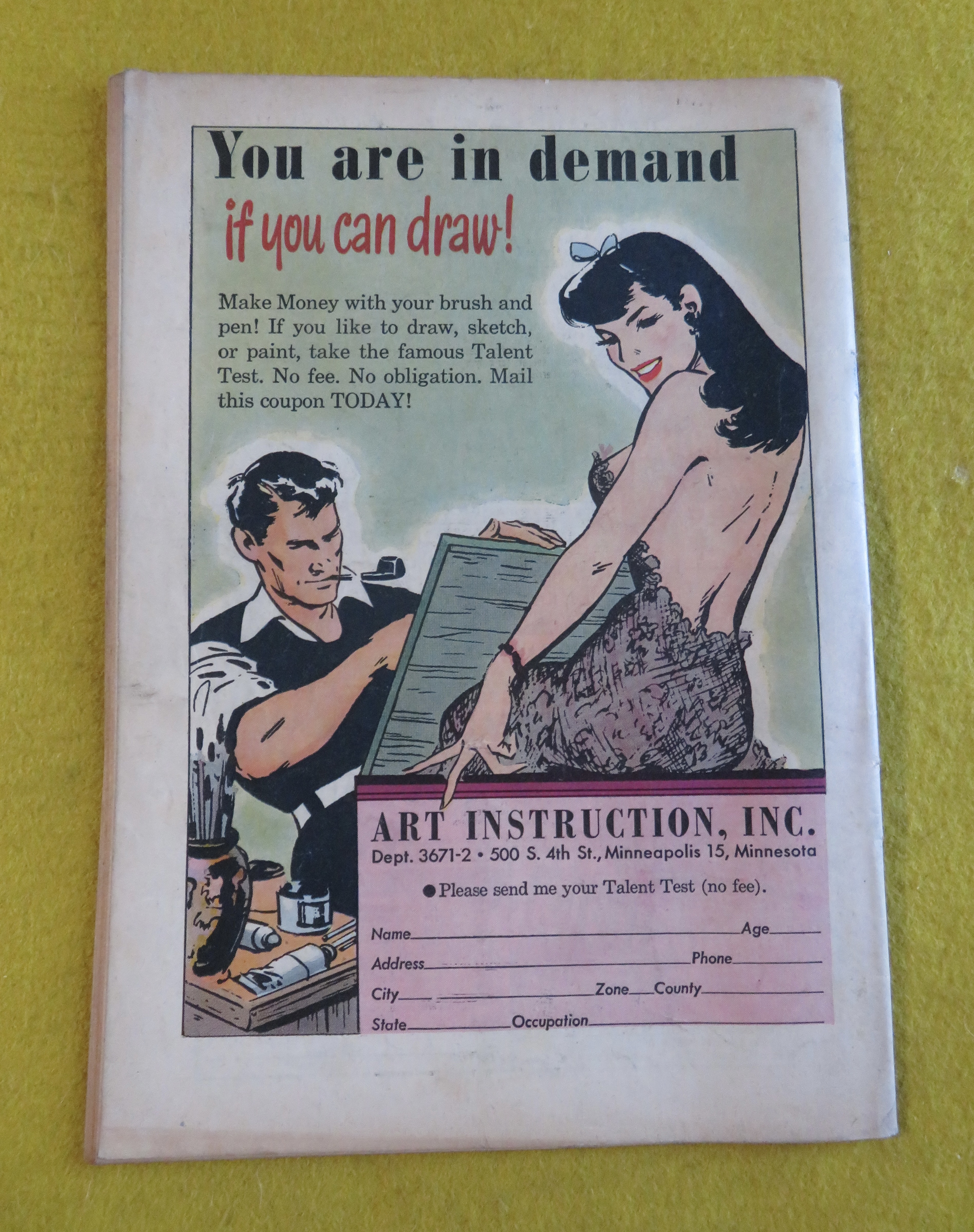 Adventures Into The Unknown Coimic May 1951