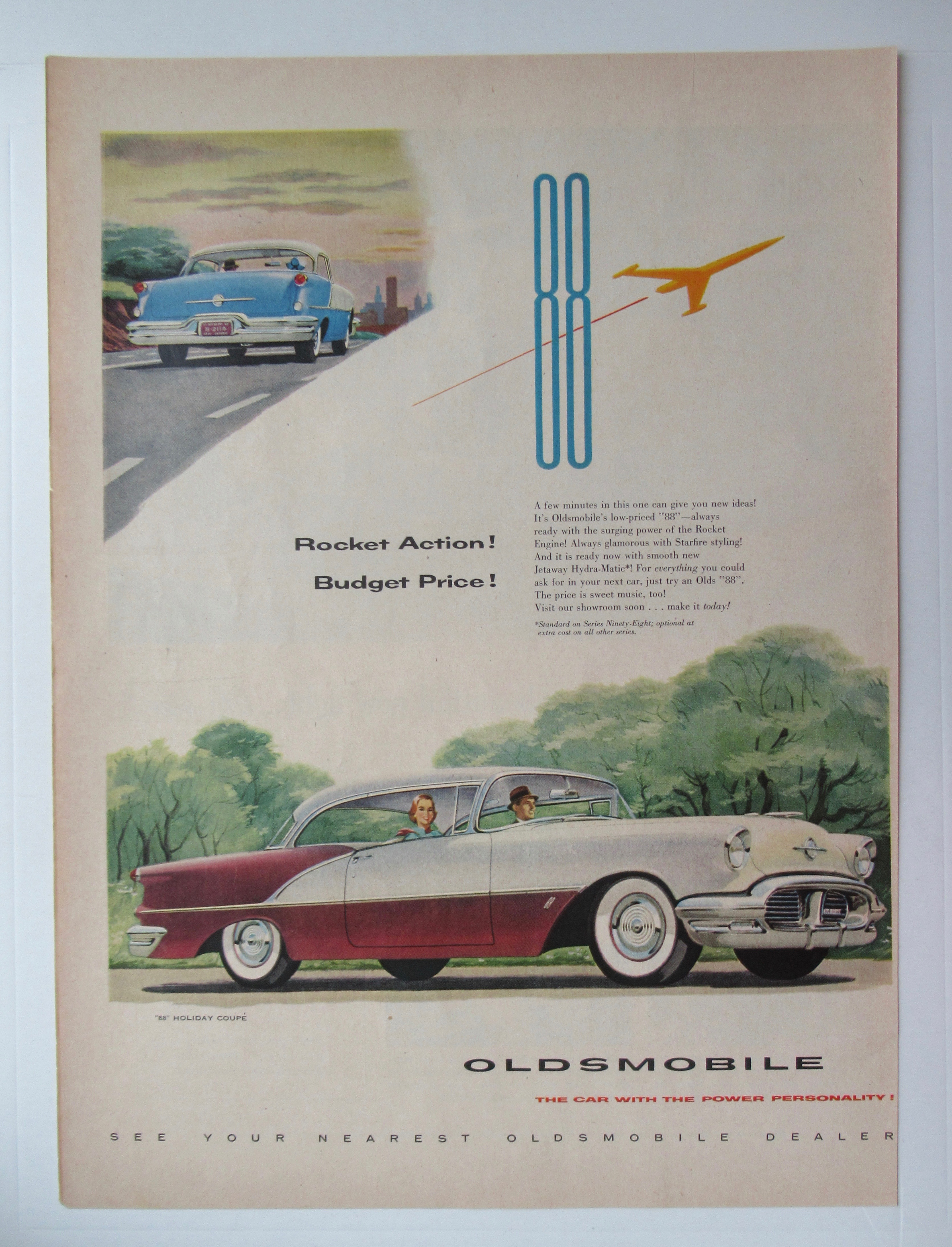 1956 Oldsmobile 88 with the Rocket Engine