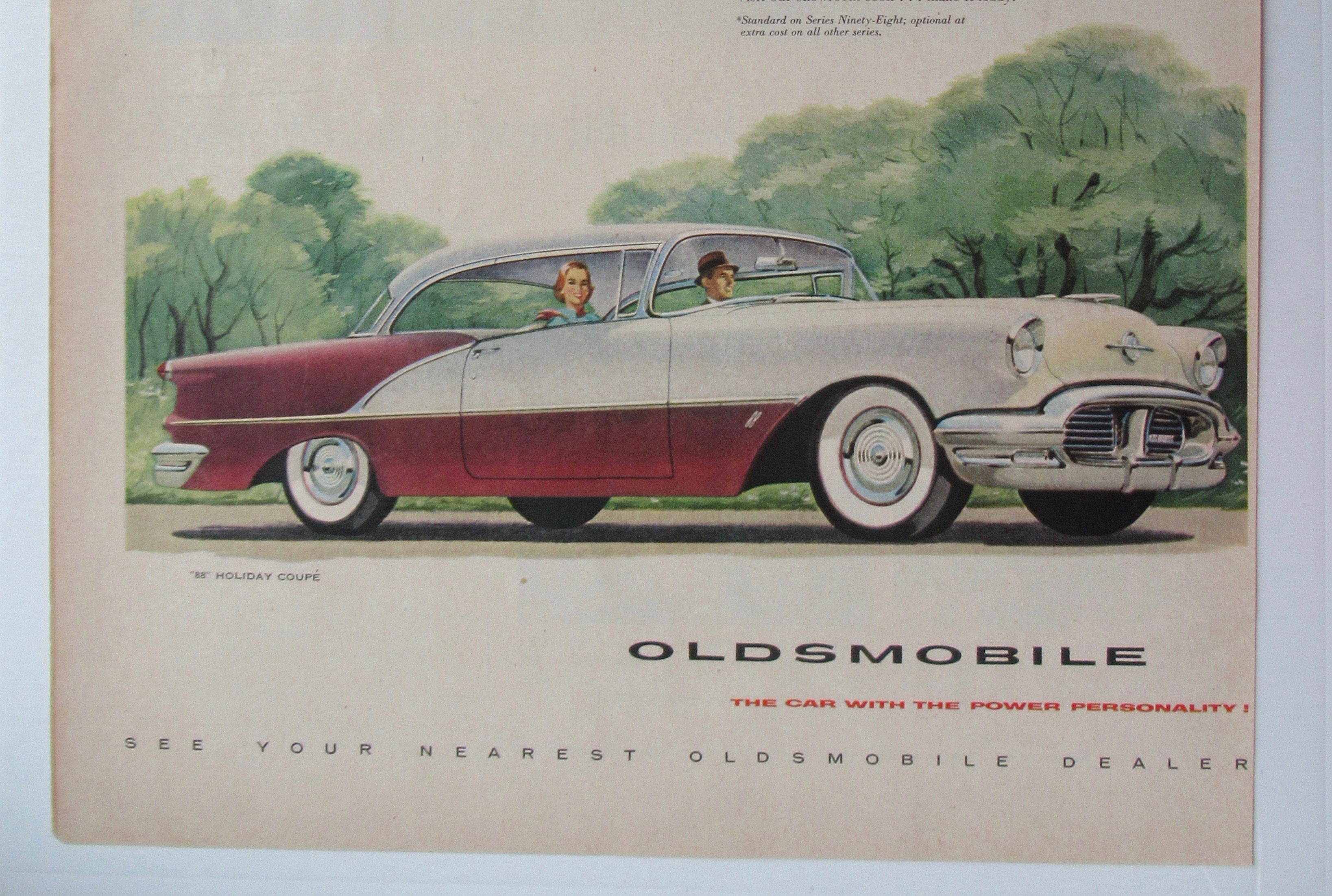 1956 Oldsmobile 88 with the Rocket Engine