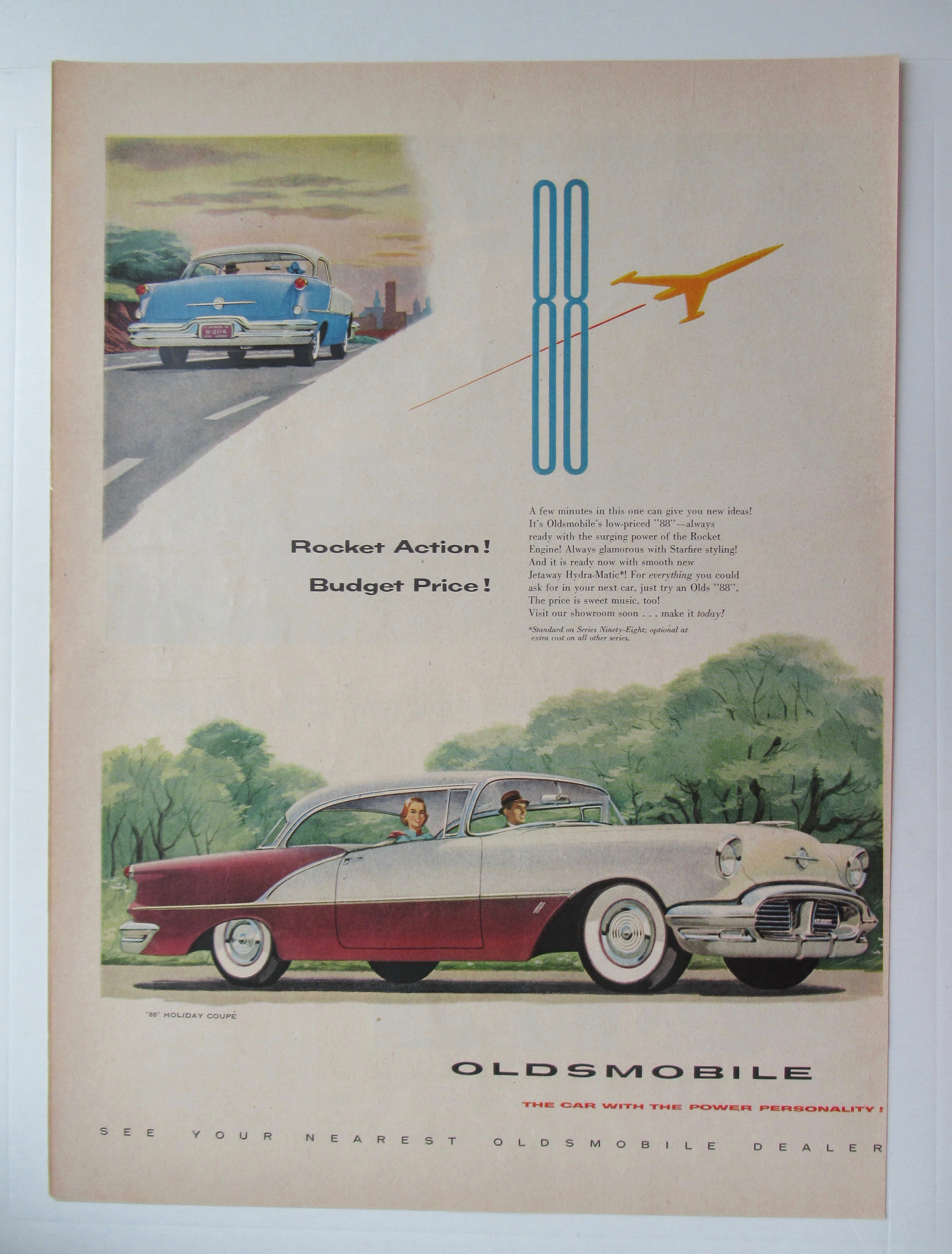 1956 Oldsmobile 88 with the Rocket Engine