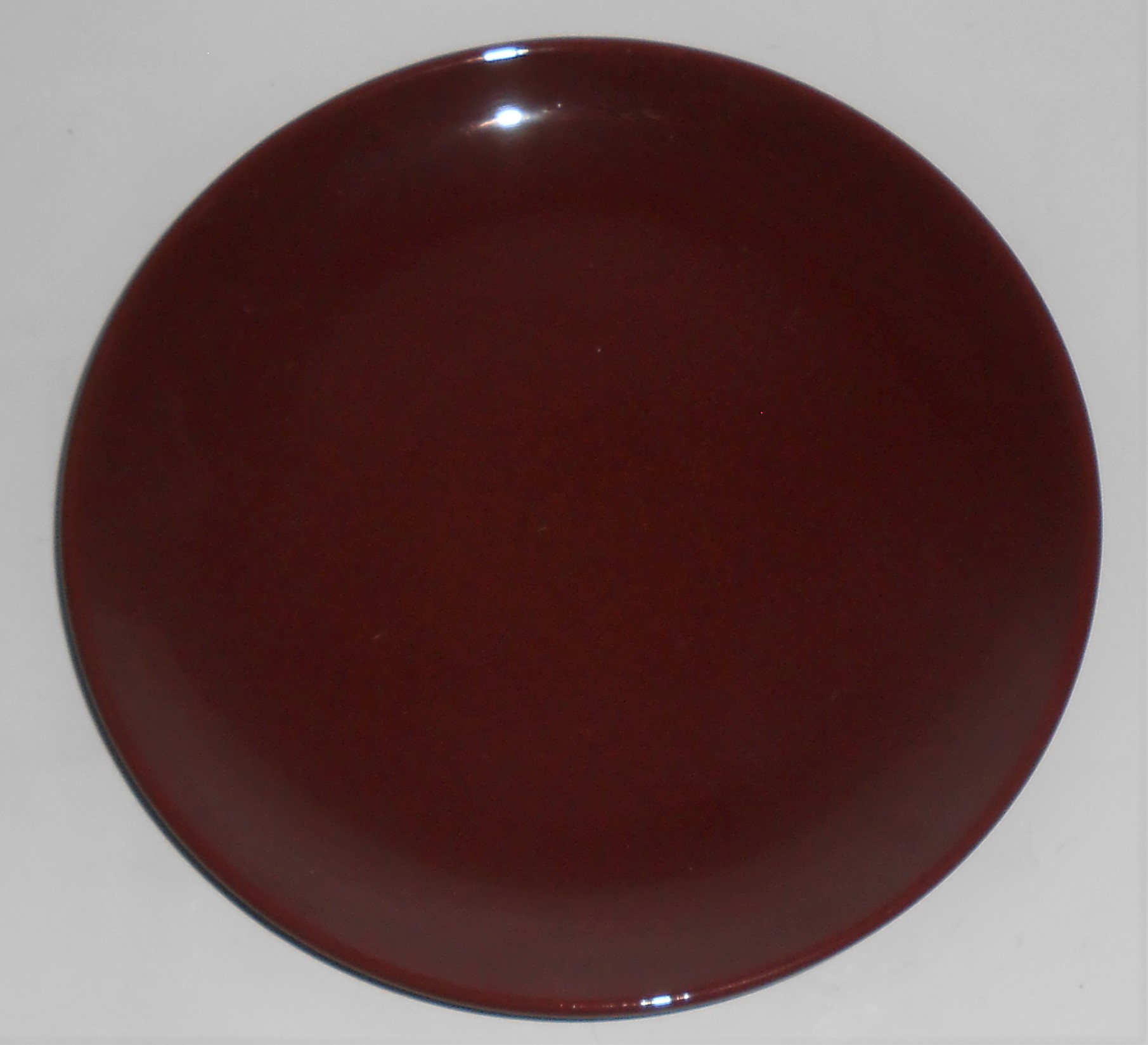 Catalina Pottery Rancho Ware Red/Brown Dessert Plate