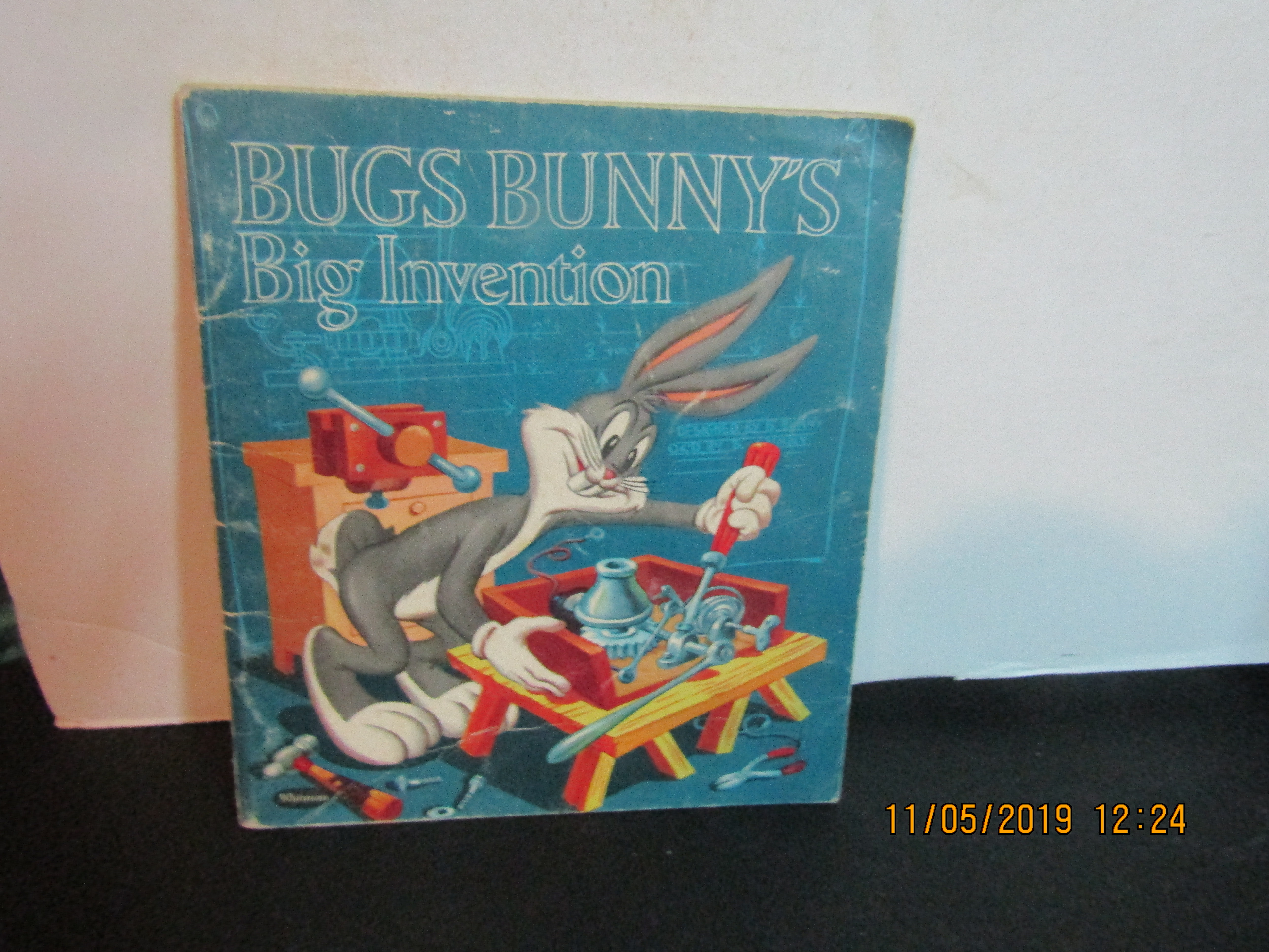 Little Golden Book Bugs Bunny's  Big Invention