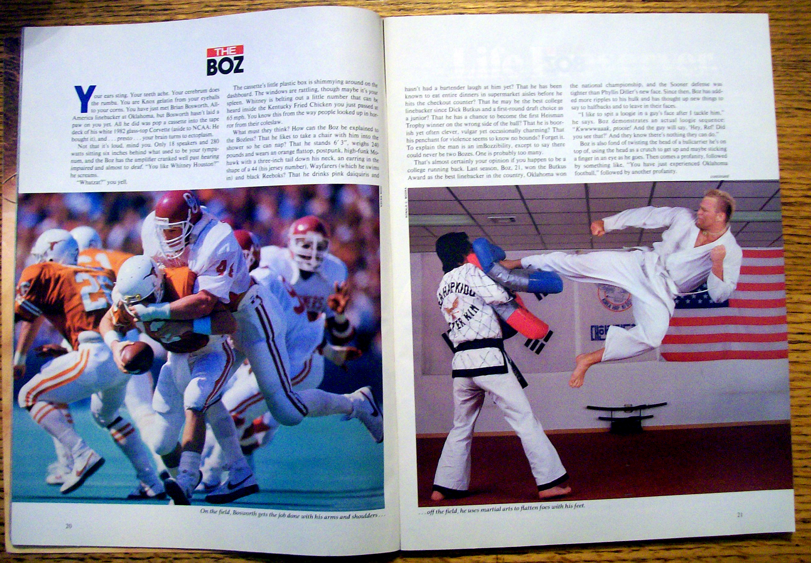 Sports Illustrated Magazine-September 3, 1986-Mc Mahon