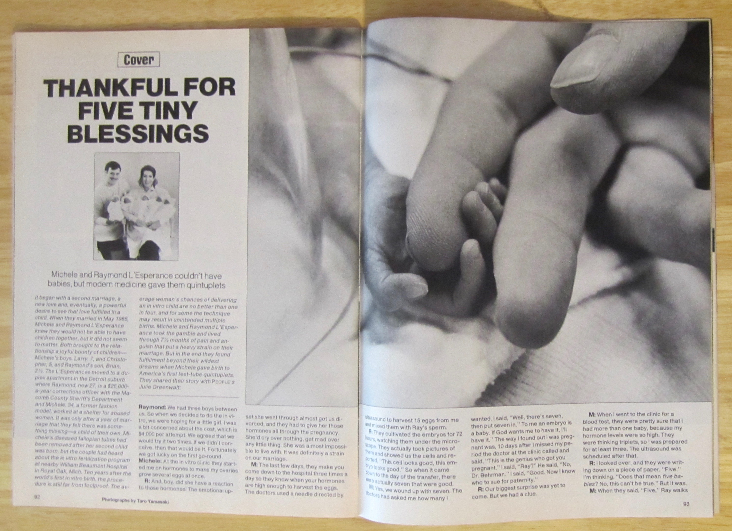 People Magazine February 15, 1988 Oh! Baby Baby Baby