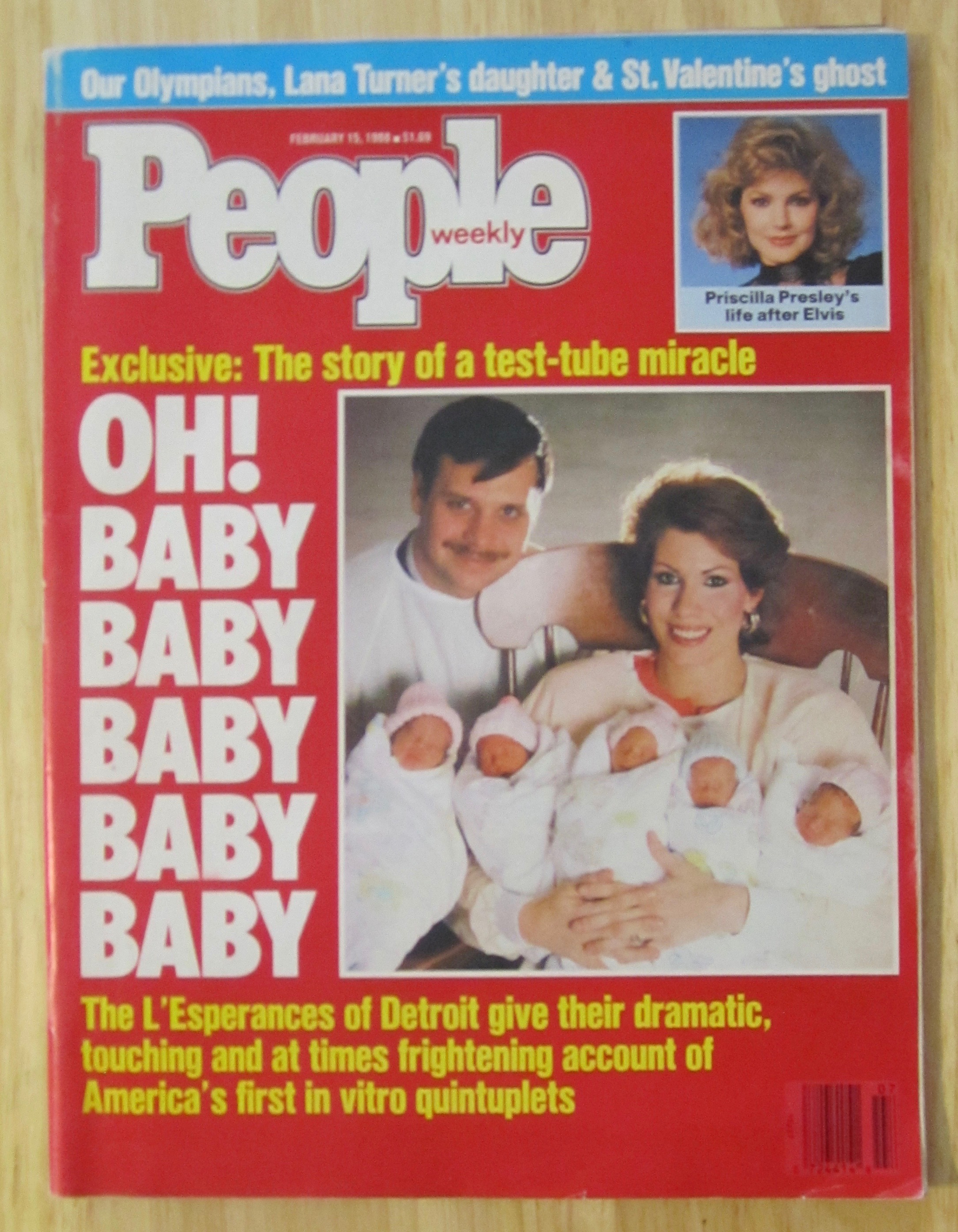 People Magazine February 15, 1988 Oh! Baby Baby Baby