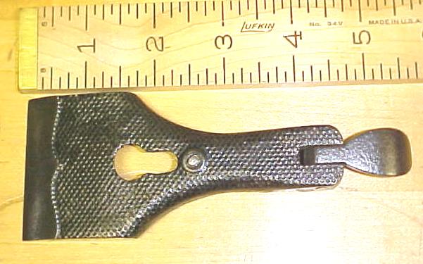 Stanley No. 27 Smooth Wood Bottom Plane Cap Cover